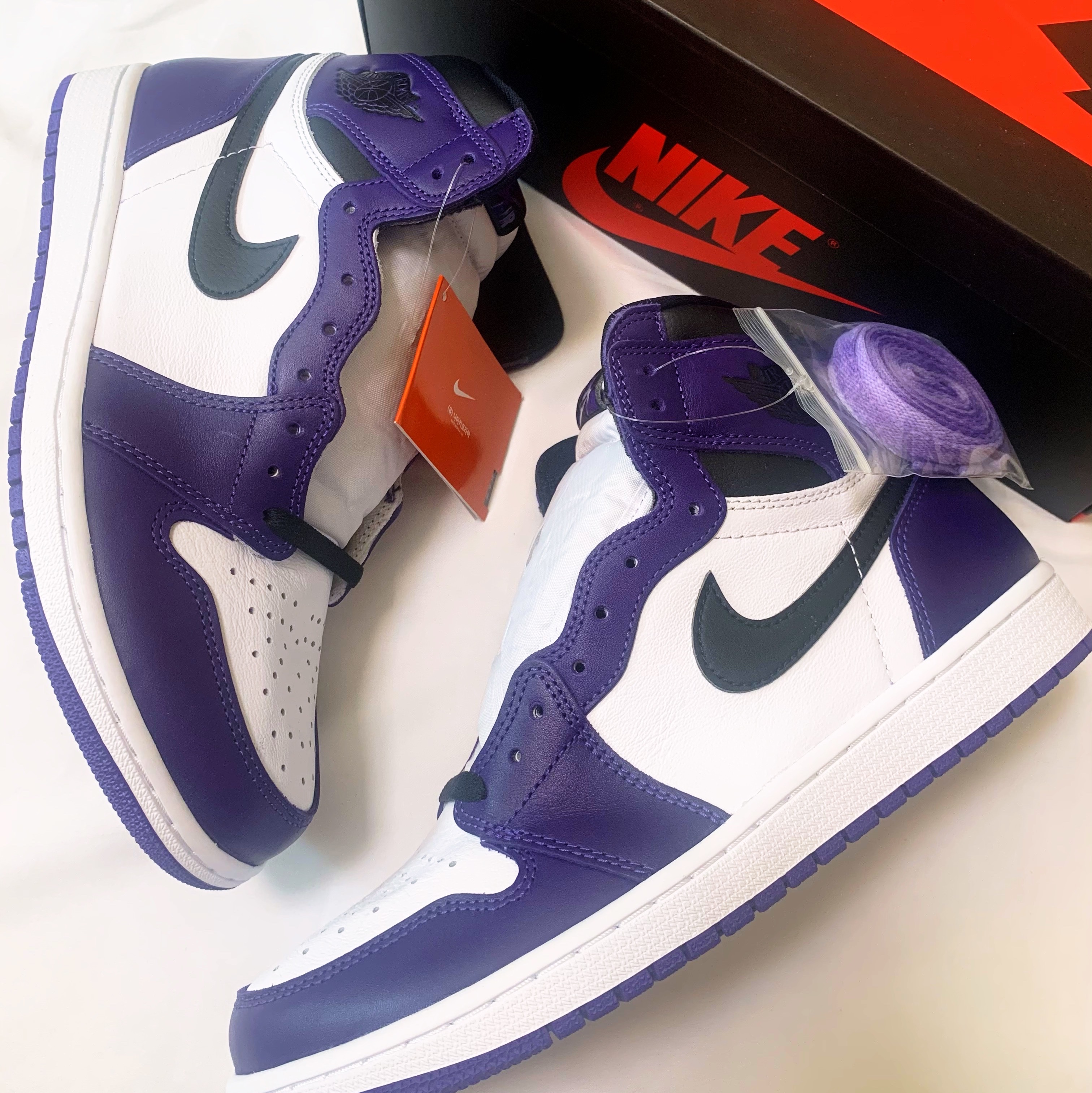 Jordan 1 Retro High OG Court Purple 2020 착용 스타일