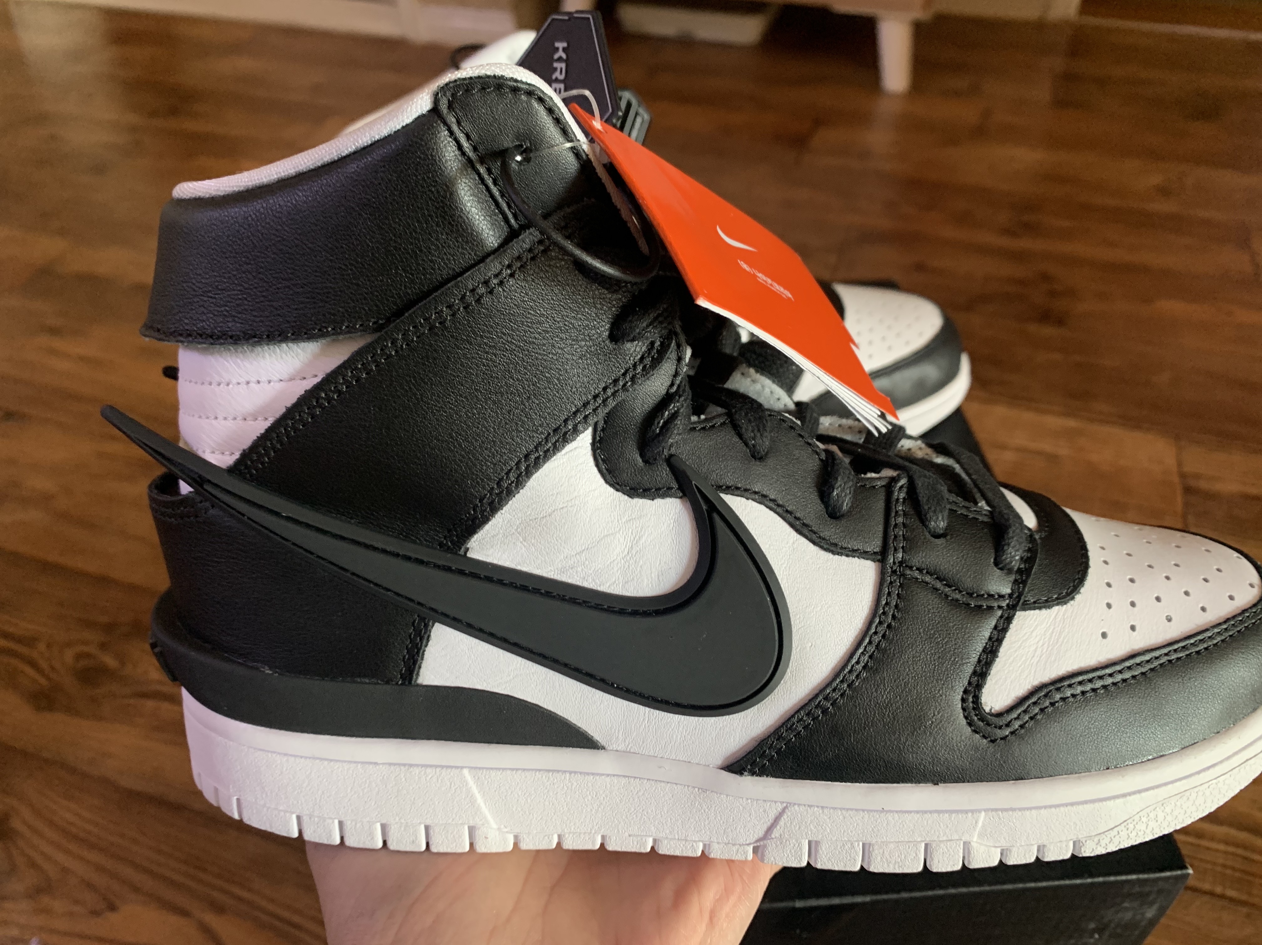 Nike x Ambush Dunk High Black 착용 스타일