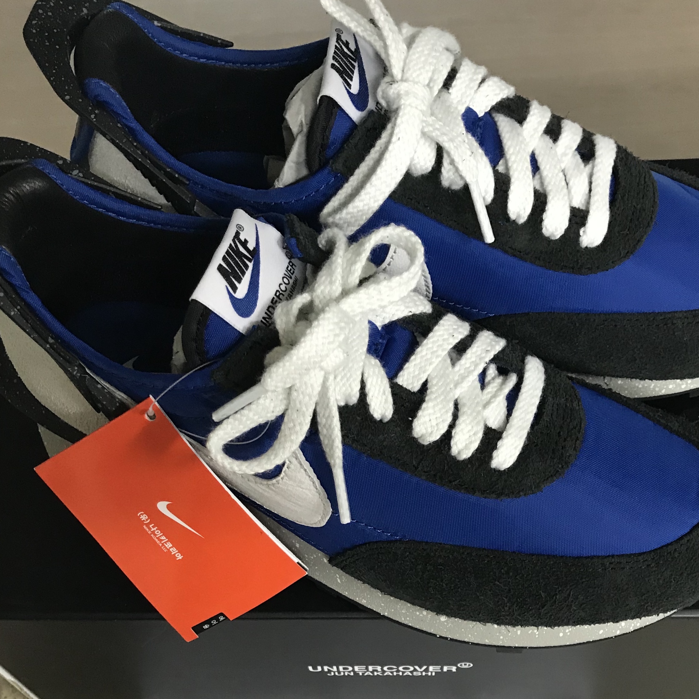 Nike x Undercover Daybreak Blue Jay 착용 스타일