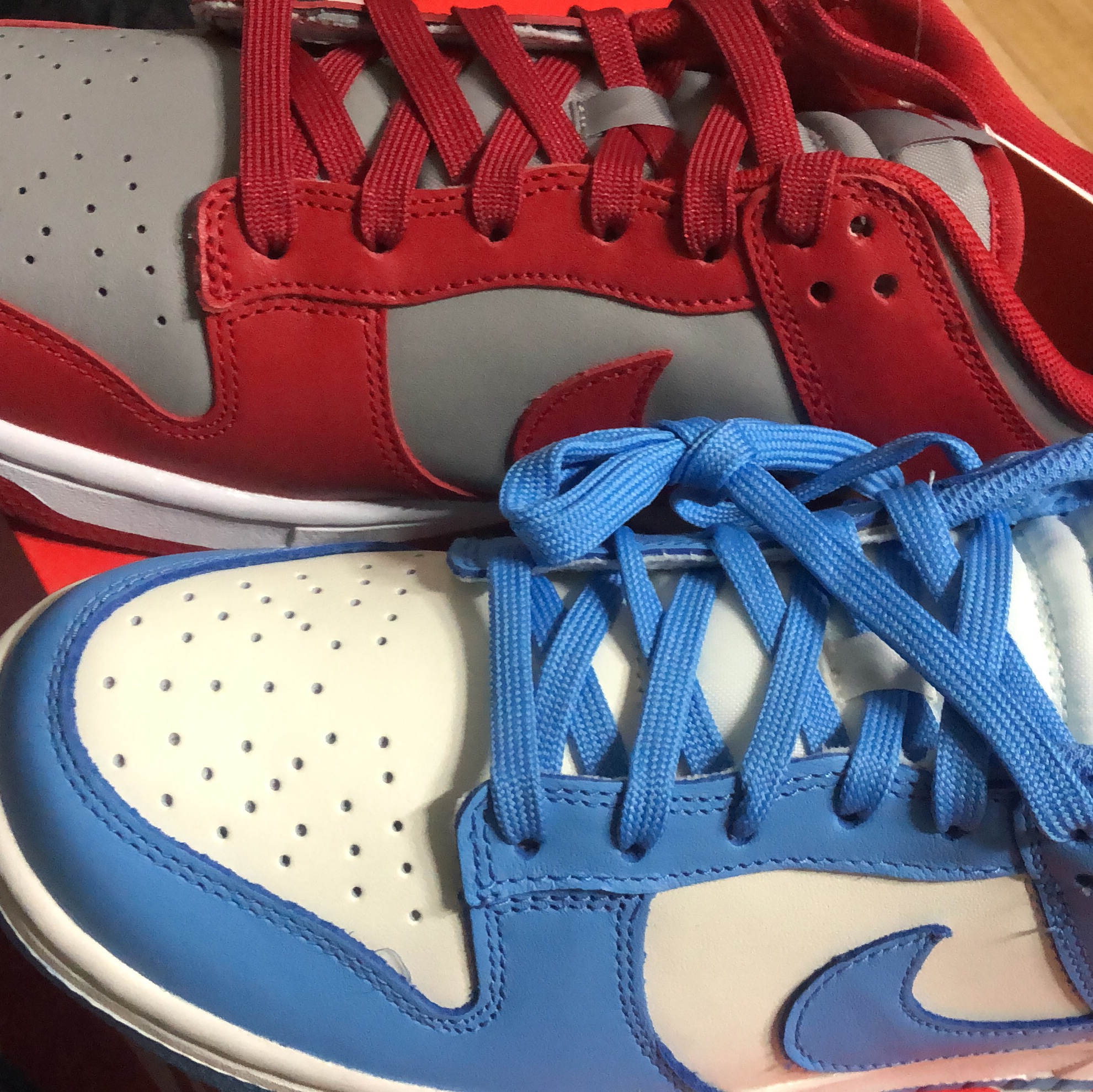(W) Nike Dunk Low Coast, Nike Dunk Low Retro Medium Grey 착용 스타일