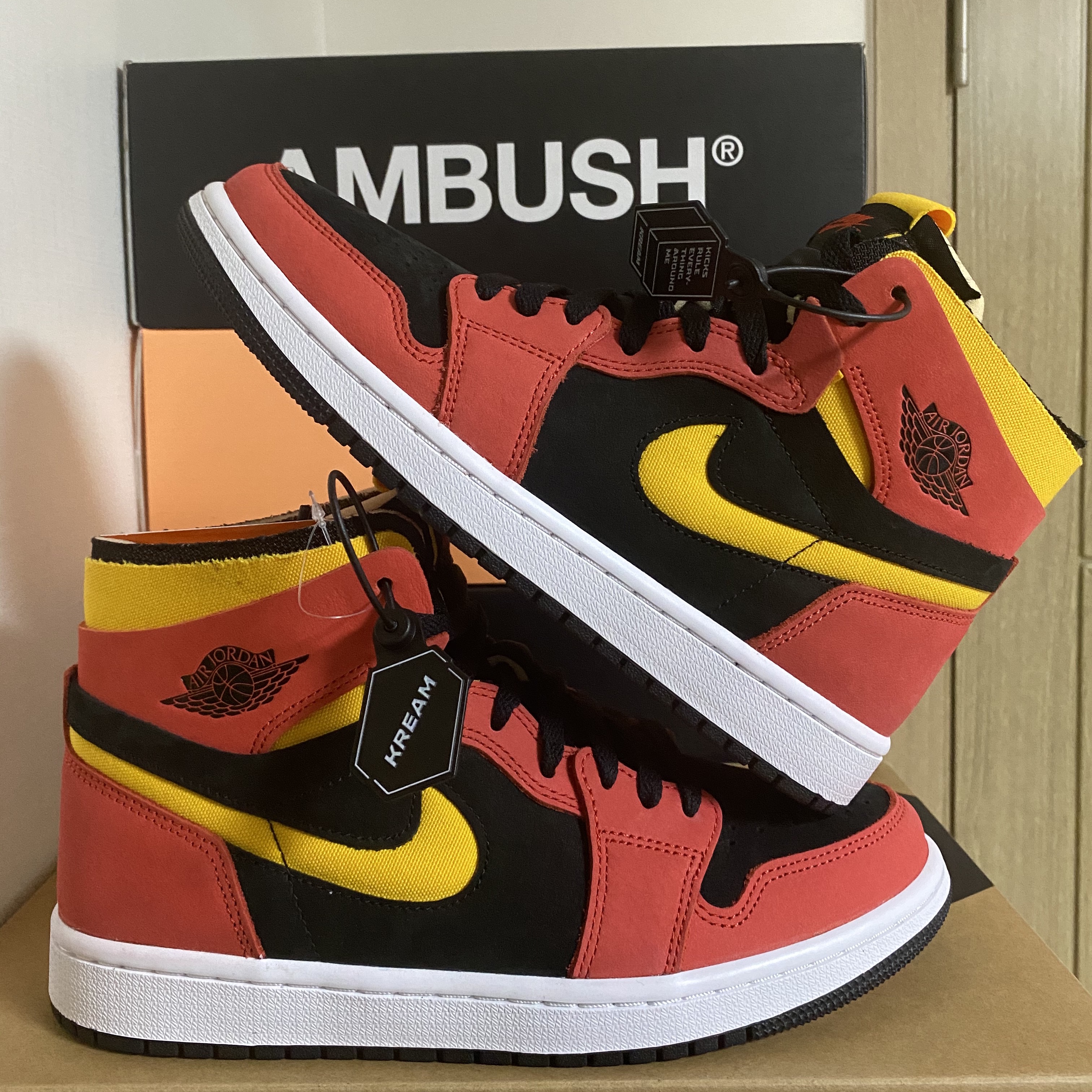 Jordan 1 Zoom Air CMFT Chile Red 착용 스타일