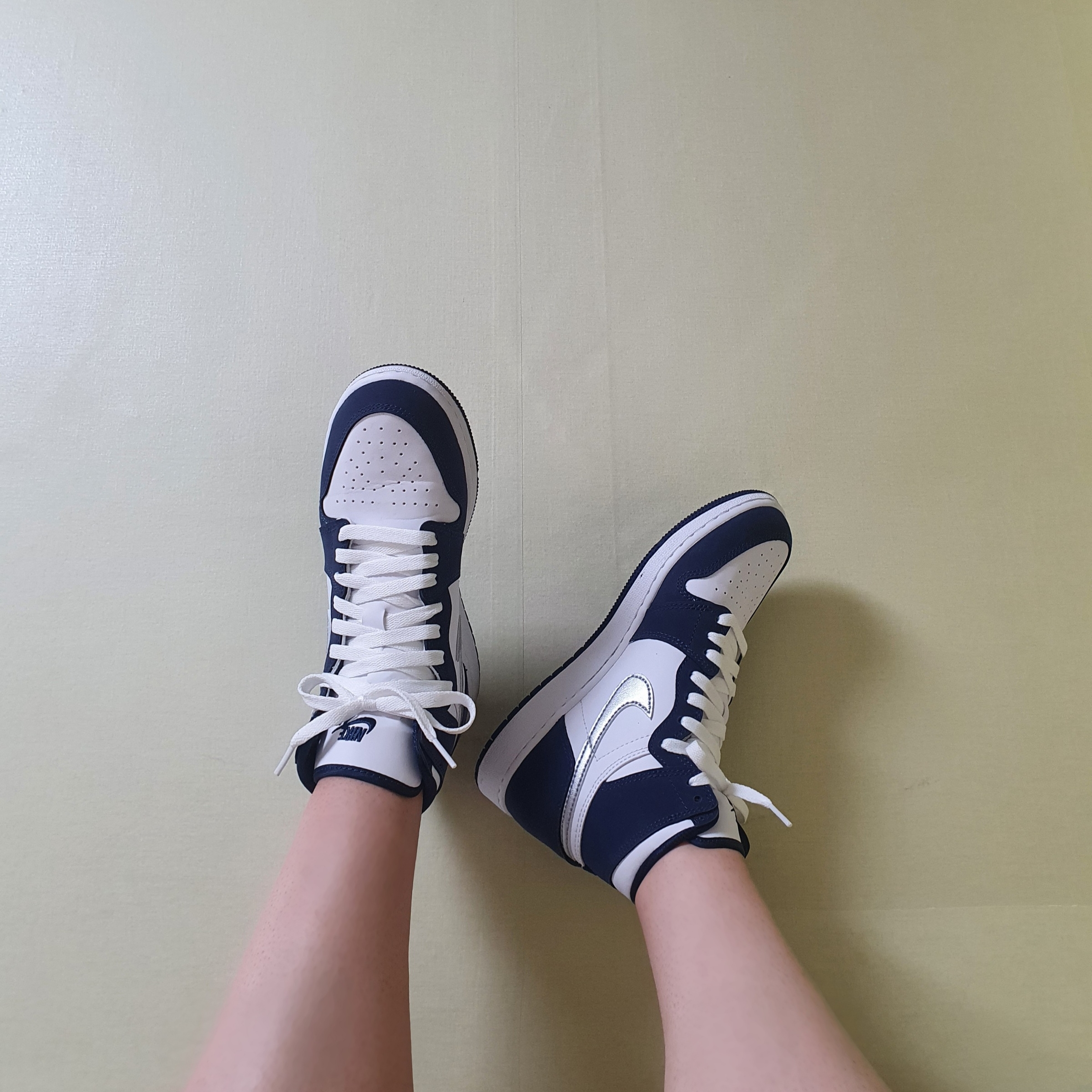 (GS) Jordan 1 Retro High OG CO.JP Midnight Navy 착용 스타일