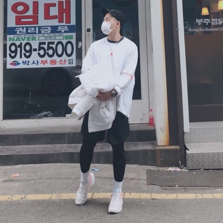 Nike N110 D/MS/X Phantom 착용 스타일