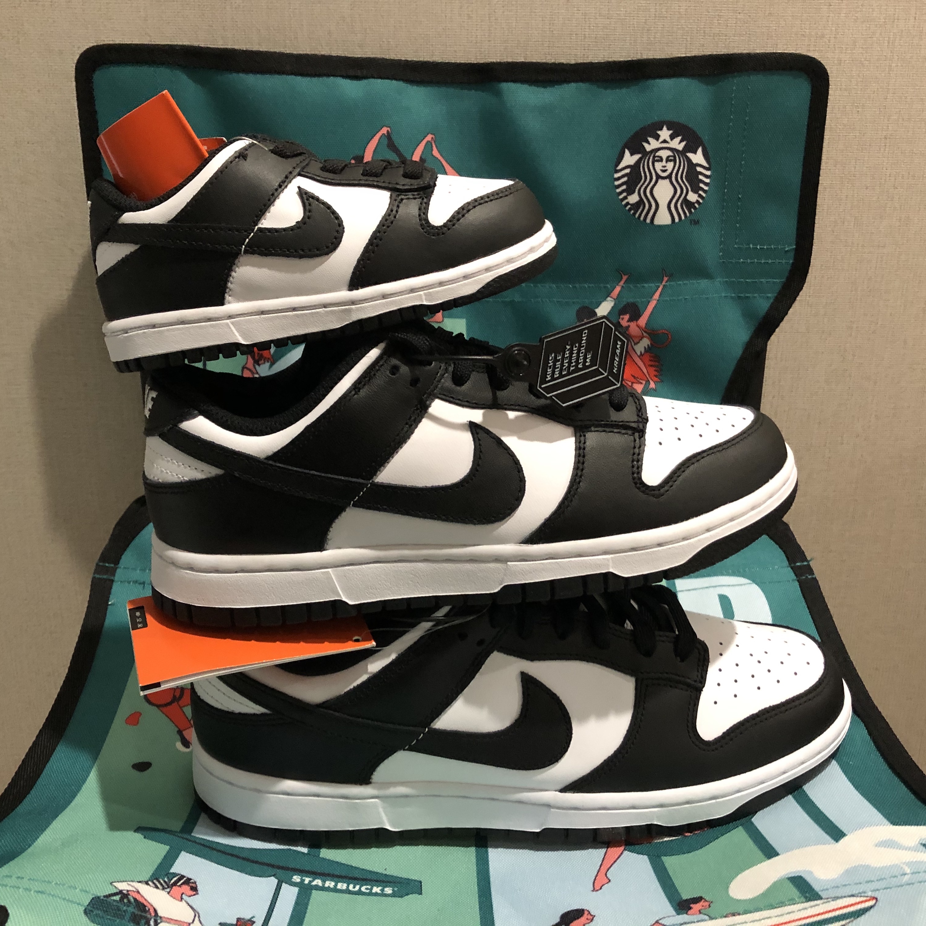 Nike Dunk Low Retro Black, (W) Nike Dunk Low Black 착용 스타일 - 3