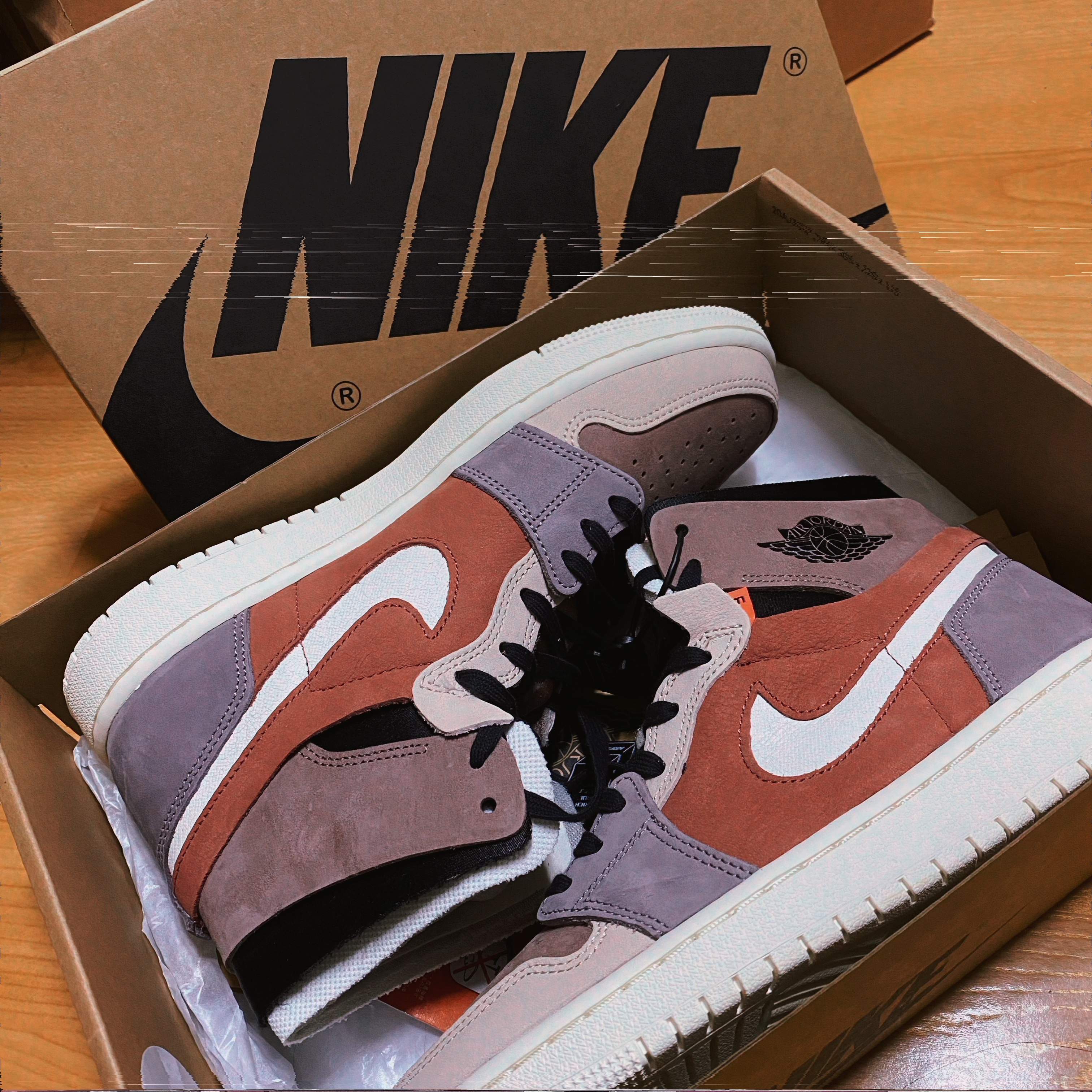 (W) Jordan 1 Zoom Air CMFT Rust 착용 스타일