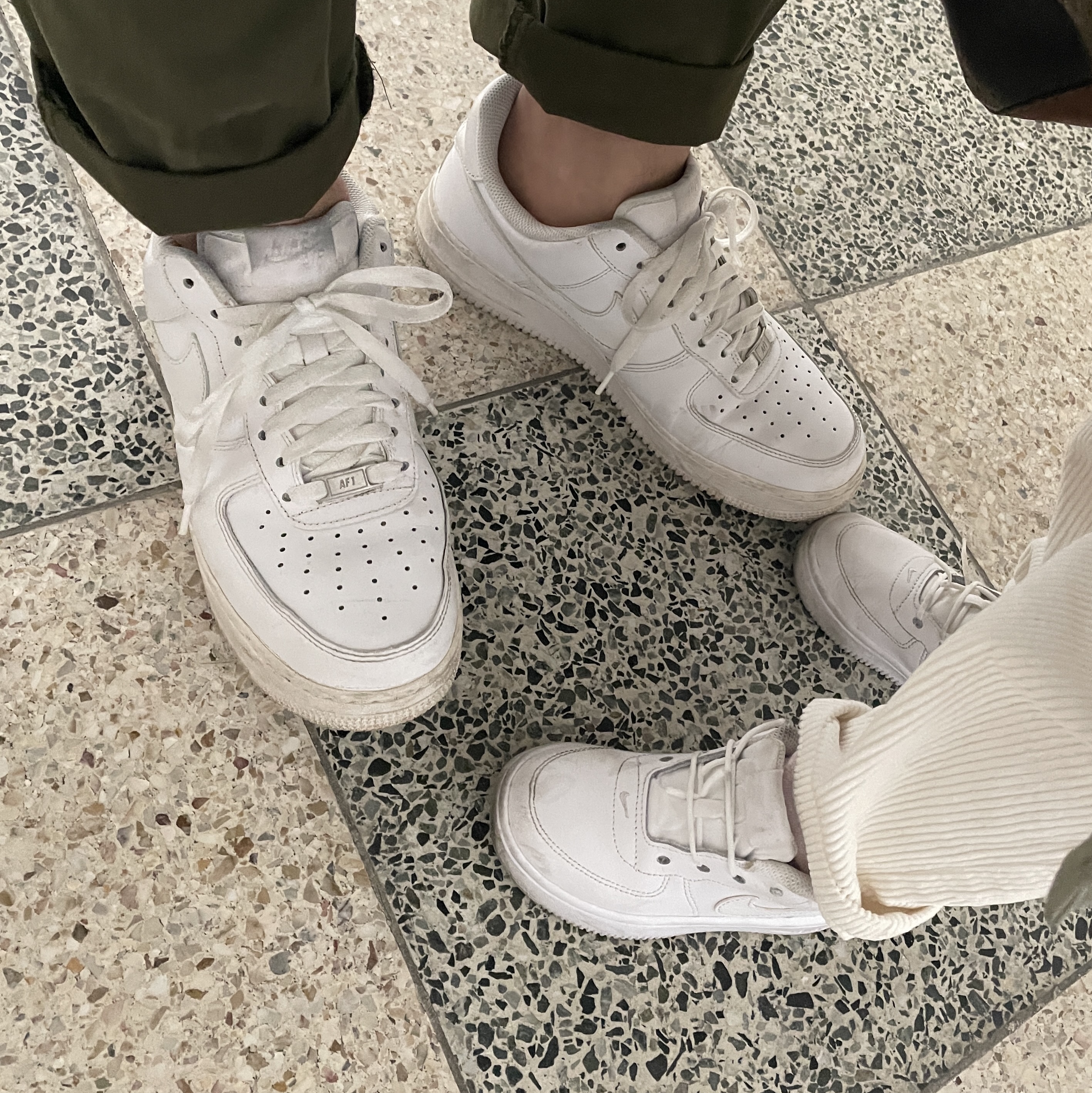 Nike Air Force 1 '07 Low White 착용 스타일