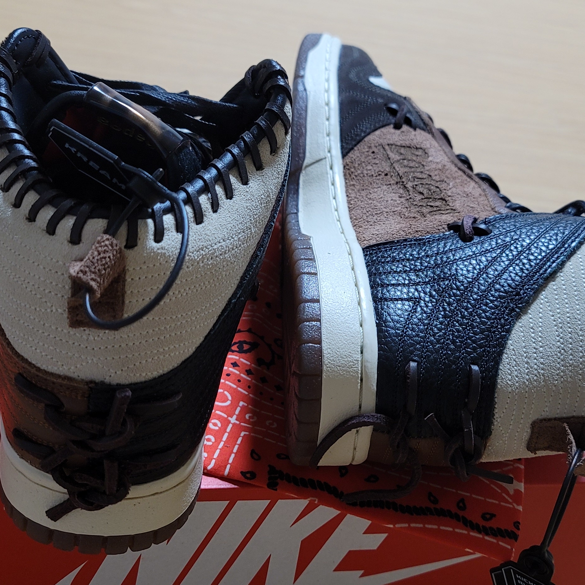 Nike x Bodega Dunk High Legend 착용 스타일 - 4