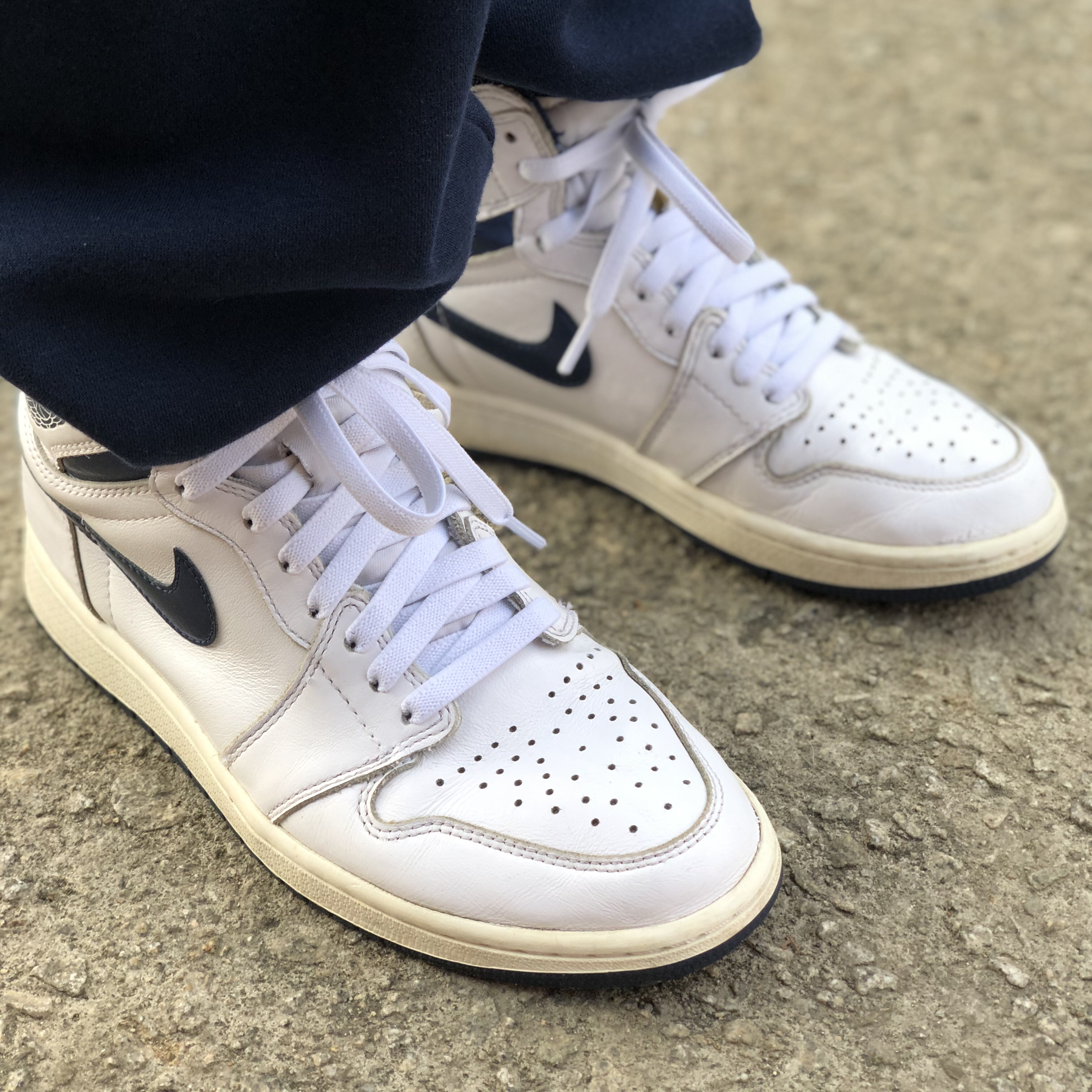 Jordan 1 Retro Metallic Navy 2016 착용 스타일