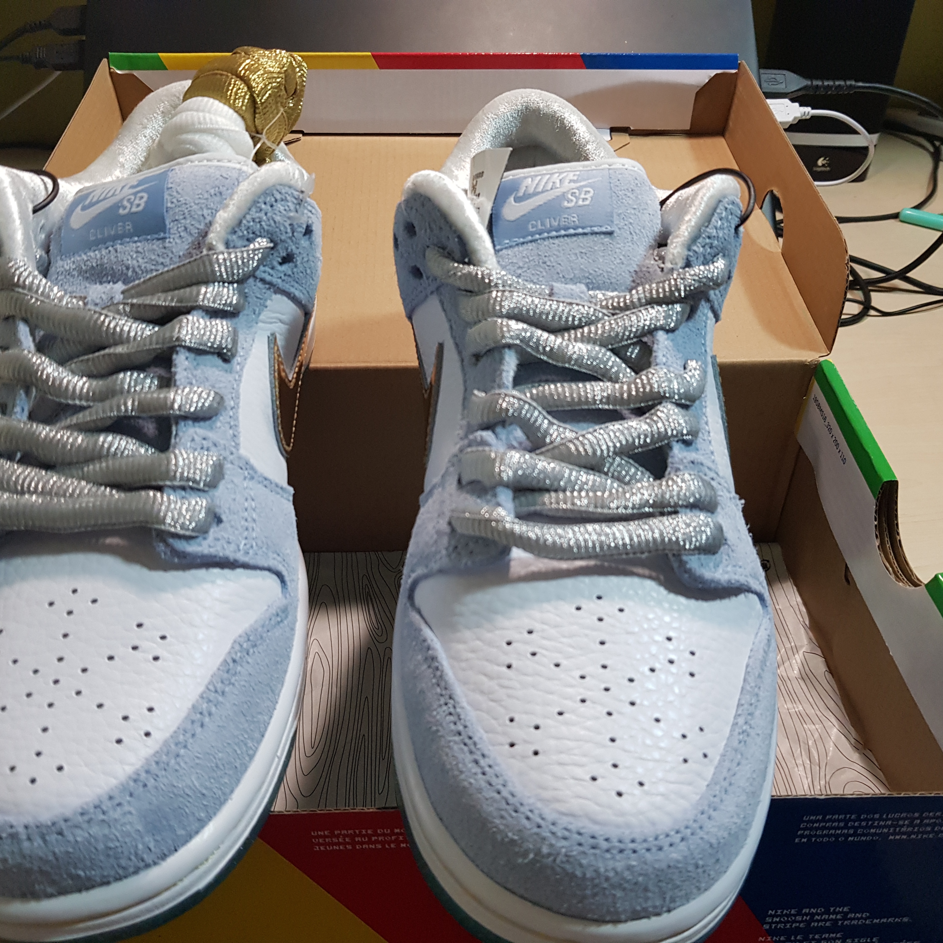 Nike x Sean Cliver SB Dunk Low Holiday Special 착용 스타일 - 2
