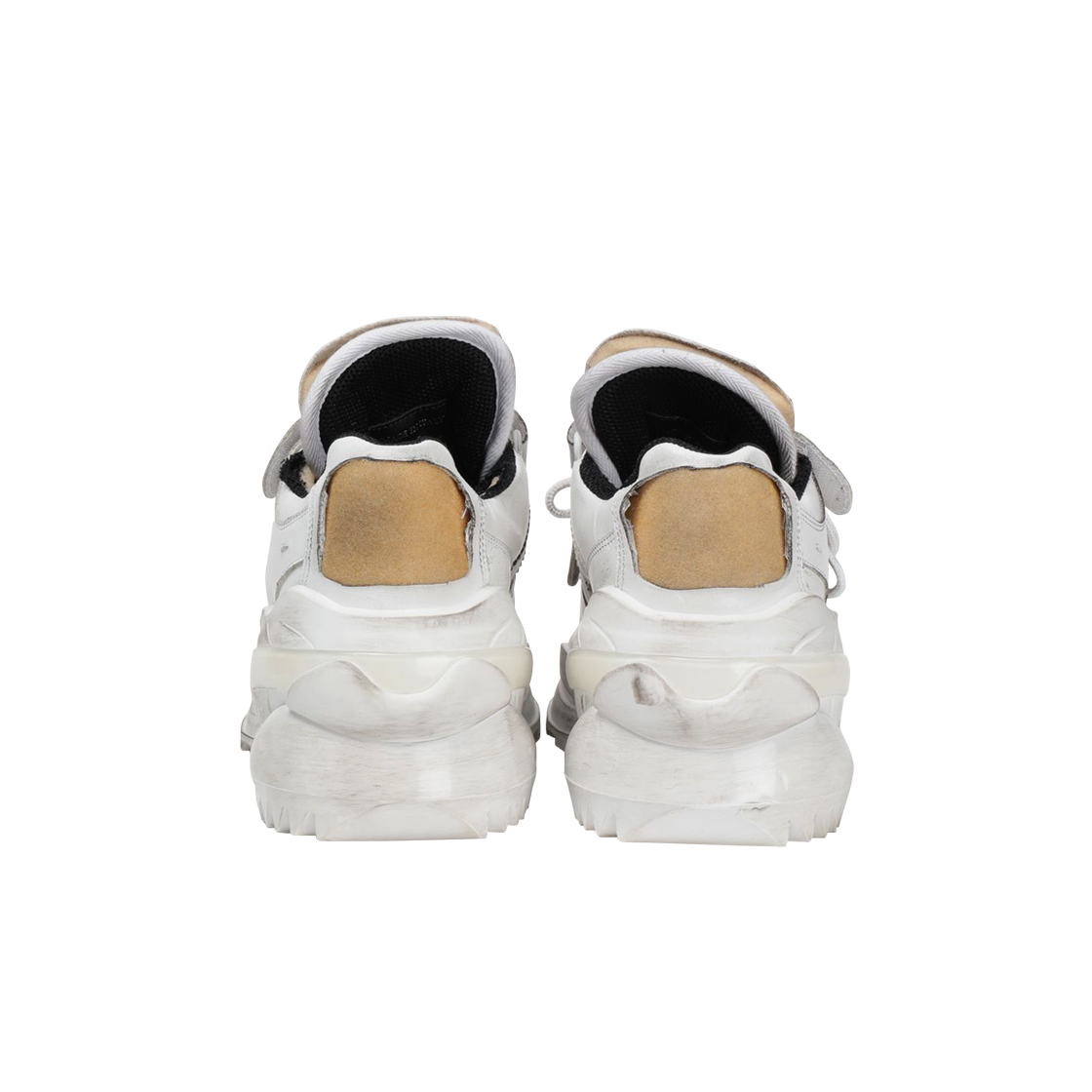 (W) 메종 마르지엘라 로우탑 레트로 핏 스니커즈 화이트((W) Maison Margiela Low-top Retro Fit Sneakers White) - 2