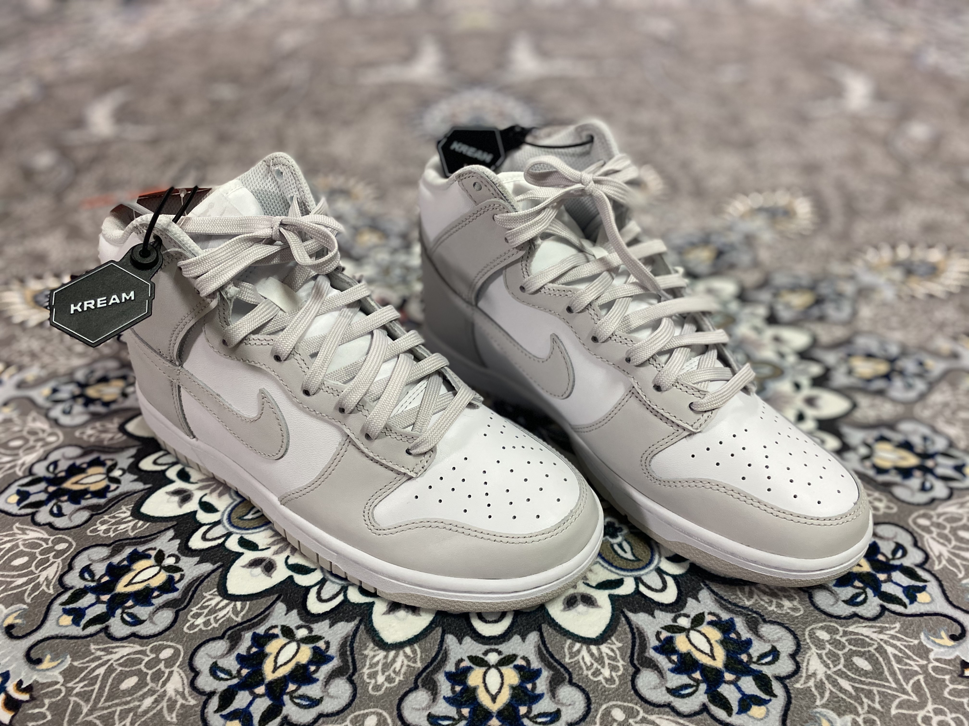 Nike Dunk High Retro Vast Grey 착용 스타일