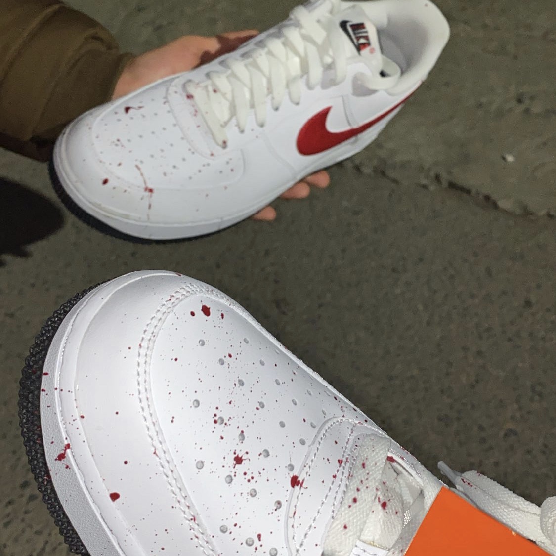 Nike Air Force 1 '07 Low White 착용 스타일