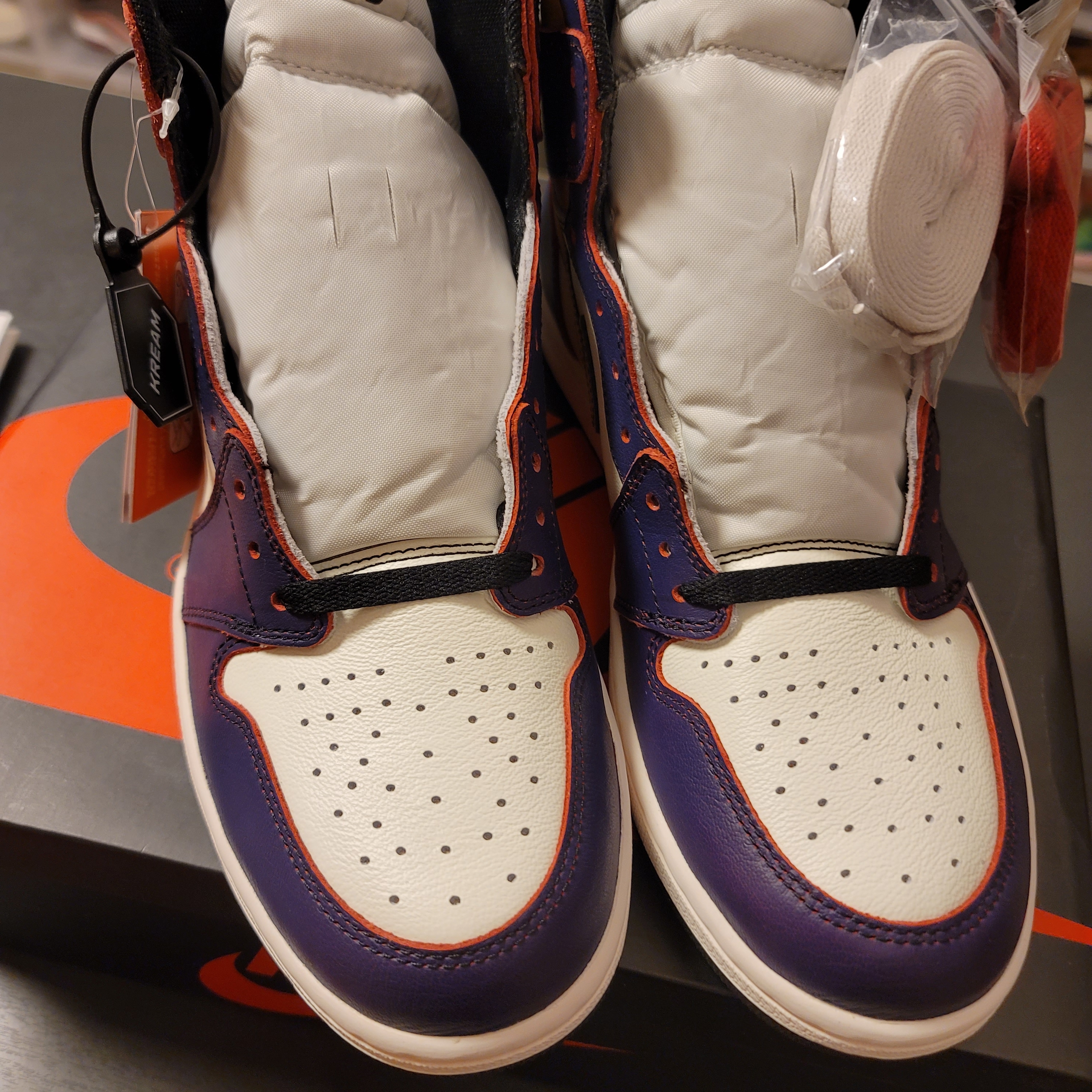 Jordan 1 Retro High OG Defiant SB LA to Chicago 착용 스타일 - 1