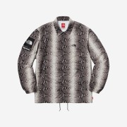 Supreme x The North Face Snakeskin Taped Seam Coaches Jacket Black - 18SS