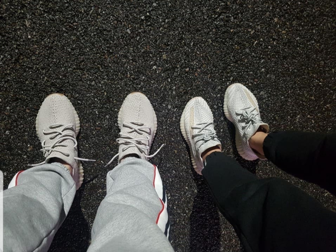 Adidas Yeezy Boost 350 V2 Lundmark - Non Reflective, Adidas Yeezy Boost 350 V2 Sesame 2018 착용 스타일