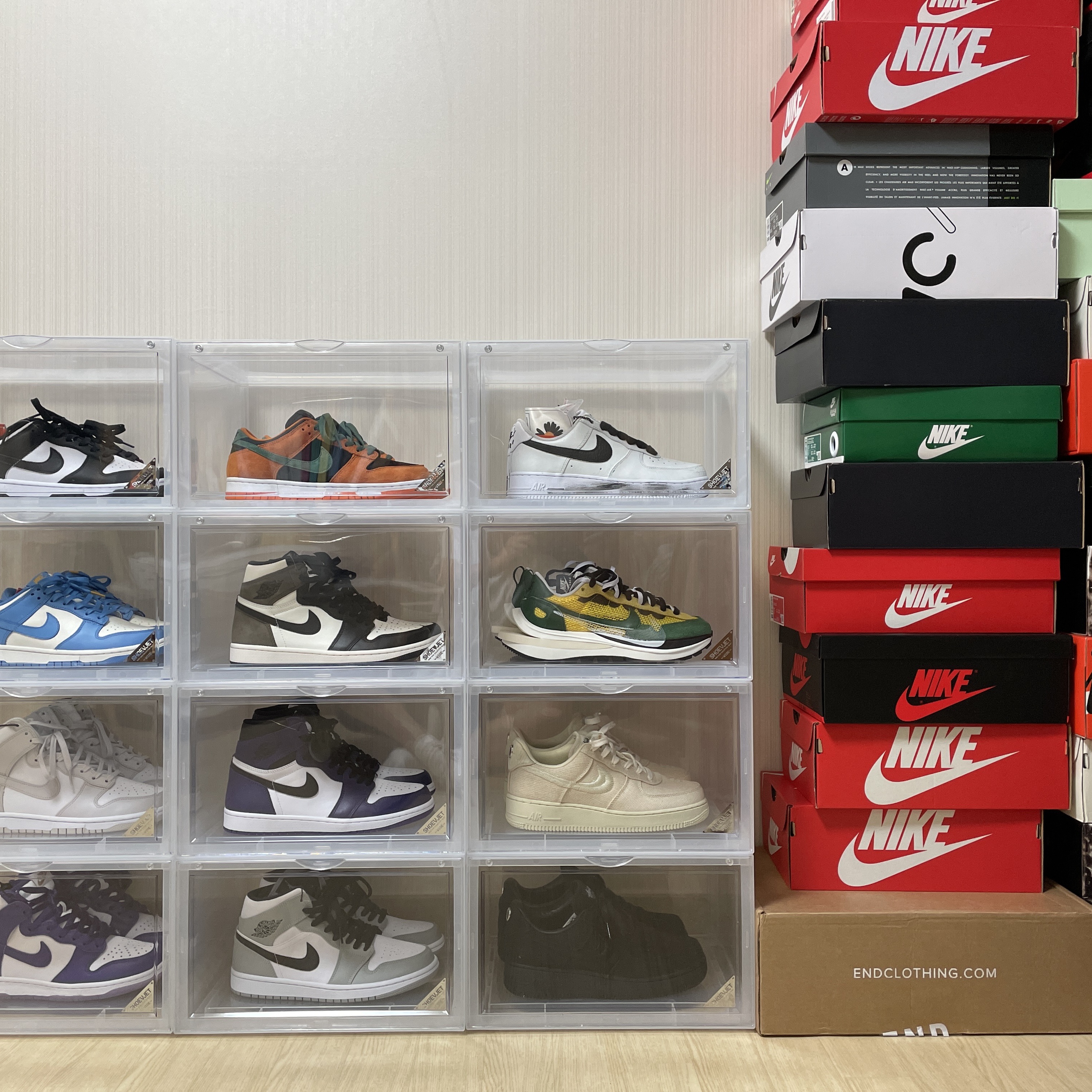 Jordan 1 Retro High OG Black Mocha, Jordan 1 Retro High OG Court Purple 2020 착용 스타일