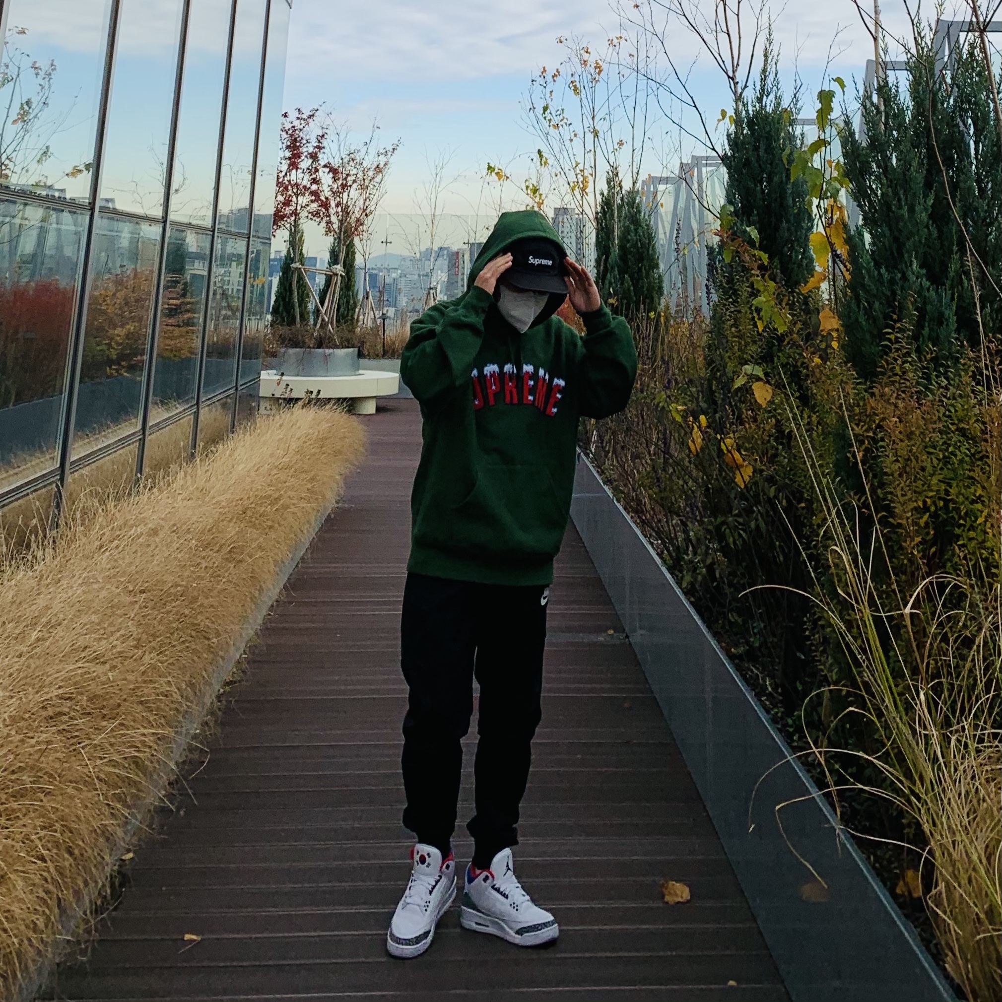 (W) Jordan 3 Retro Seoul 착용 스타일