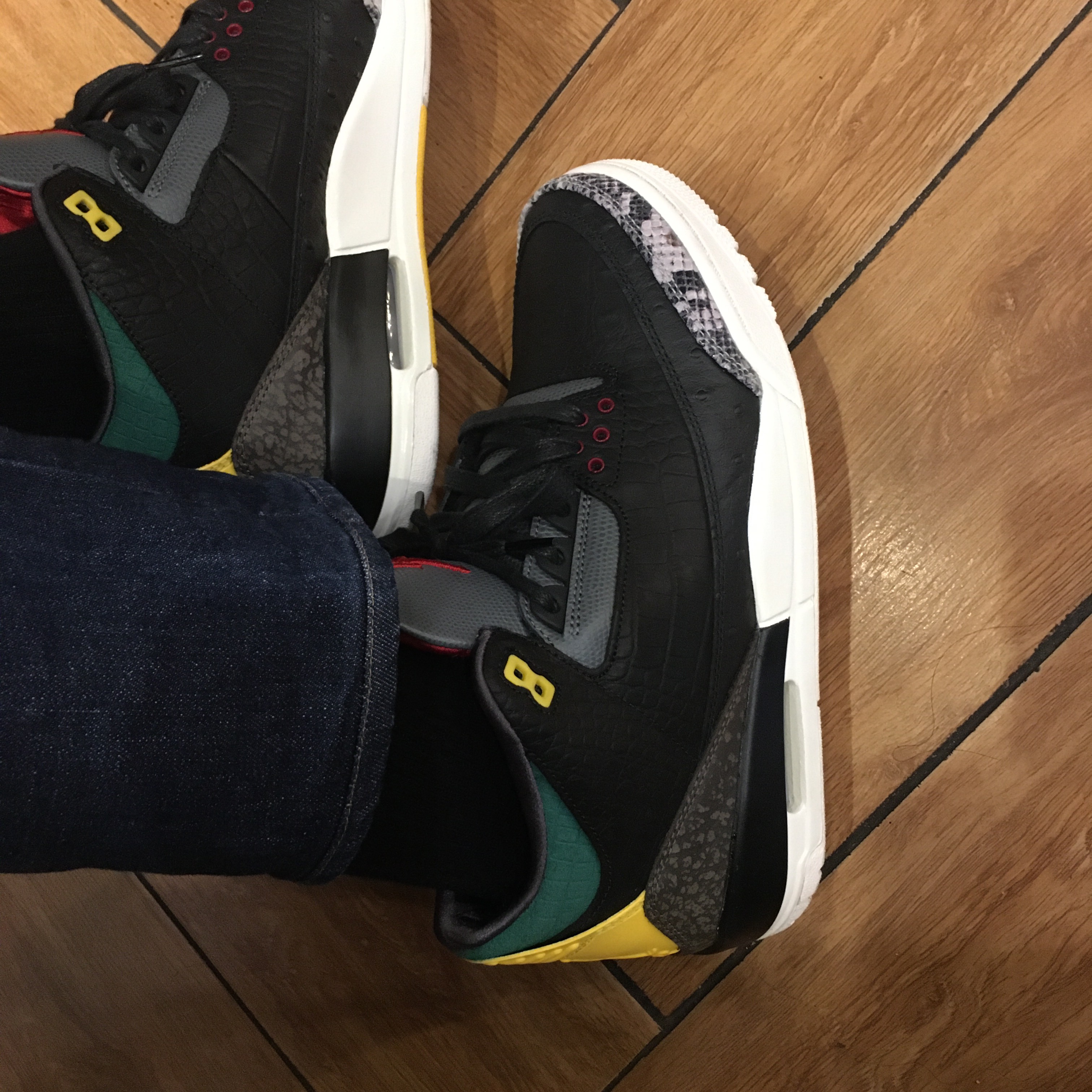 Jordan 3 Retro SE Animal Instinct 2.0 착용 스타일 - 2