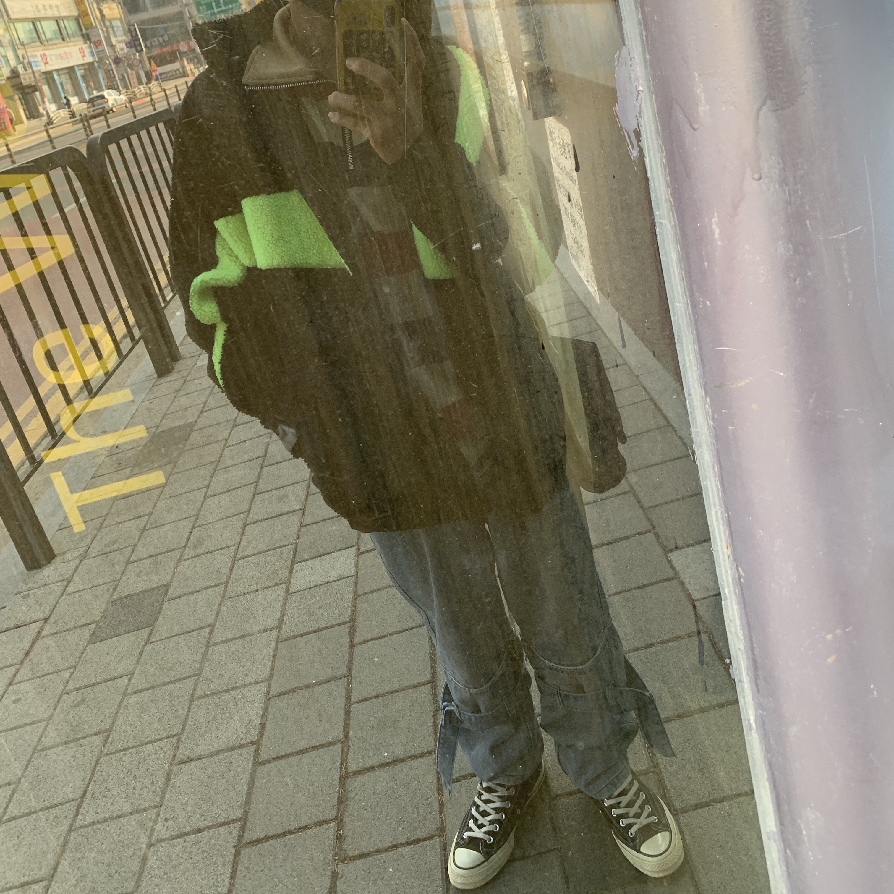 Converse Chuck 70 Hi Black 착용 스타일