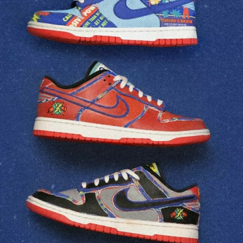 Nike Dunk Low Retro Firecracker 착용 스타일