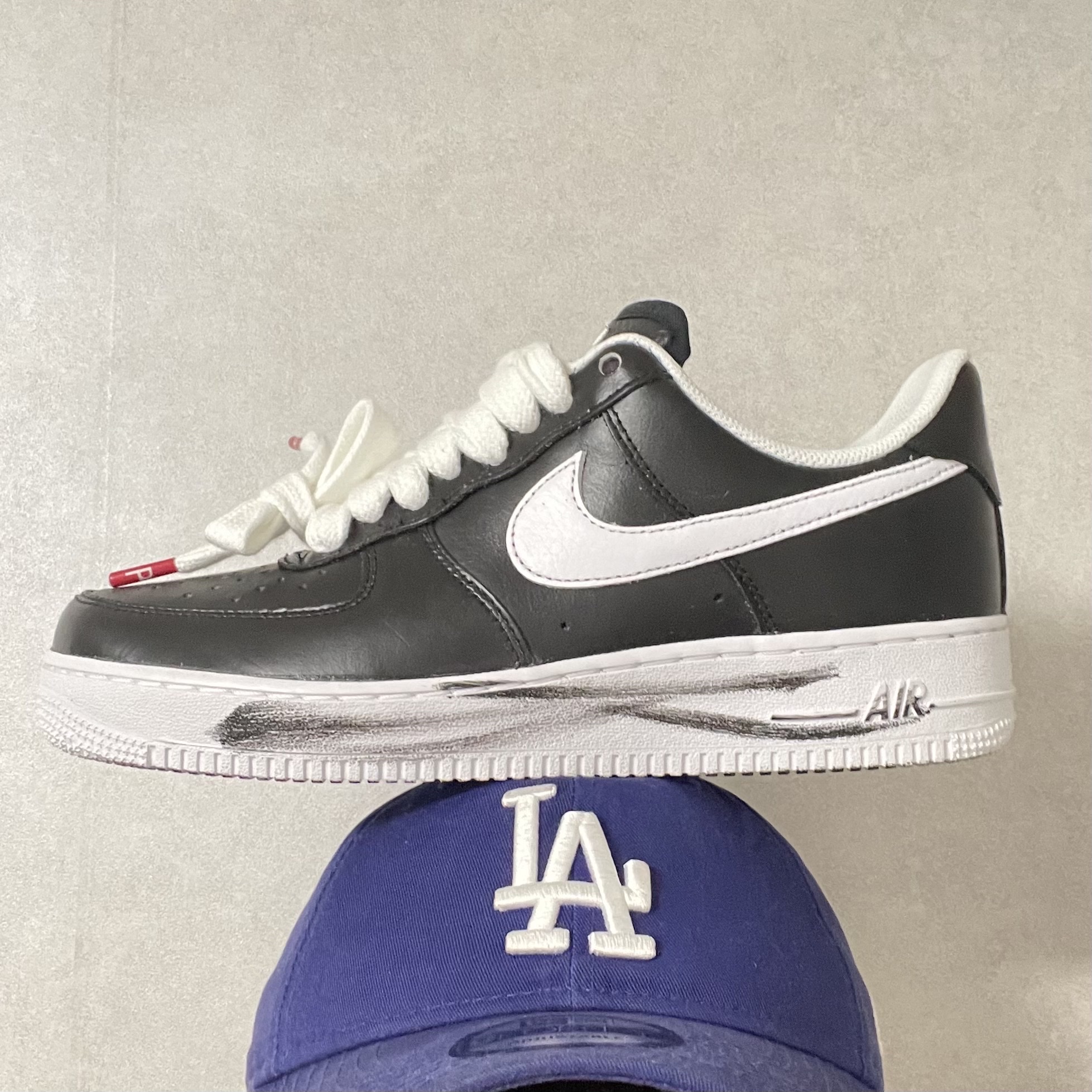 Nike x Peaceminusone Air Force 1 Low Para-Noise 착용 스타일