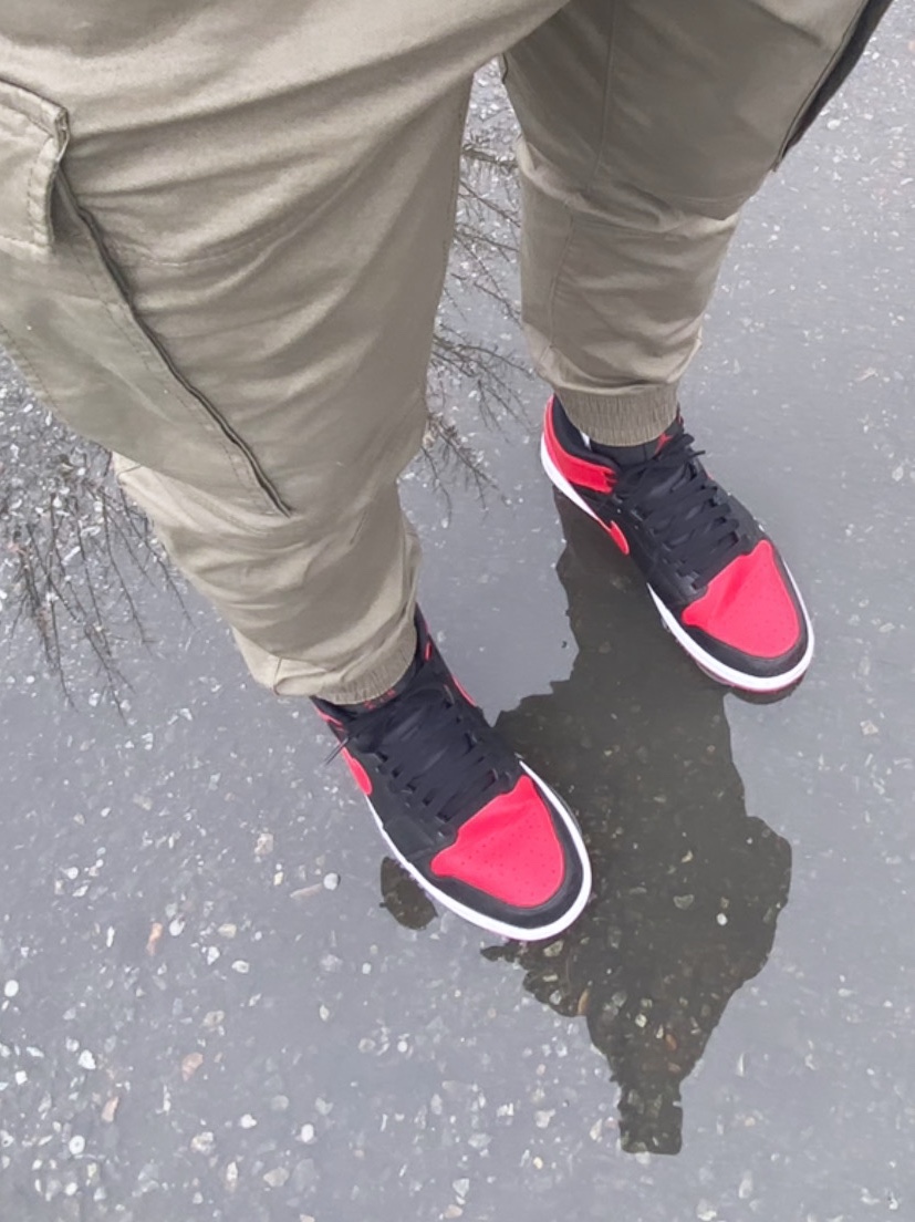 Jordan 1 Mid Bred Banned 2020 착용 스타일 - 1