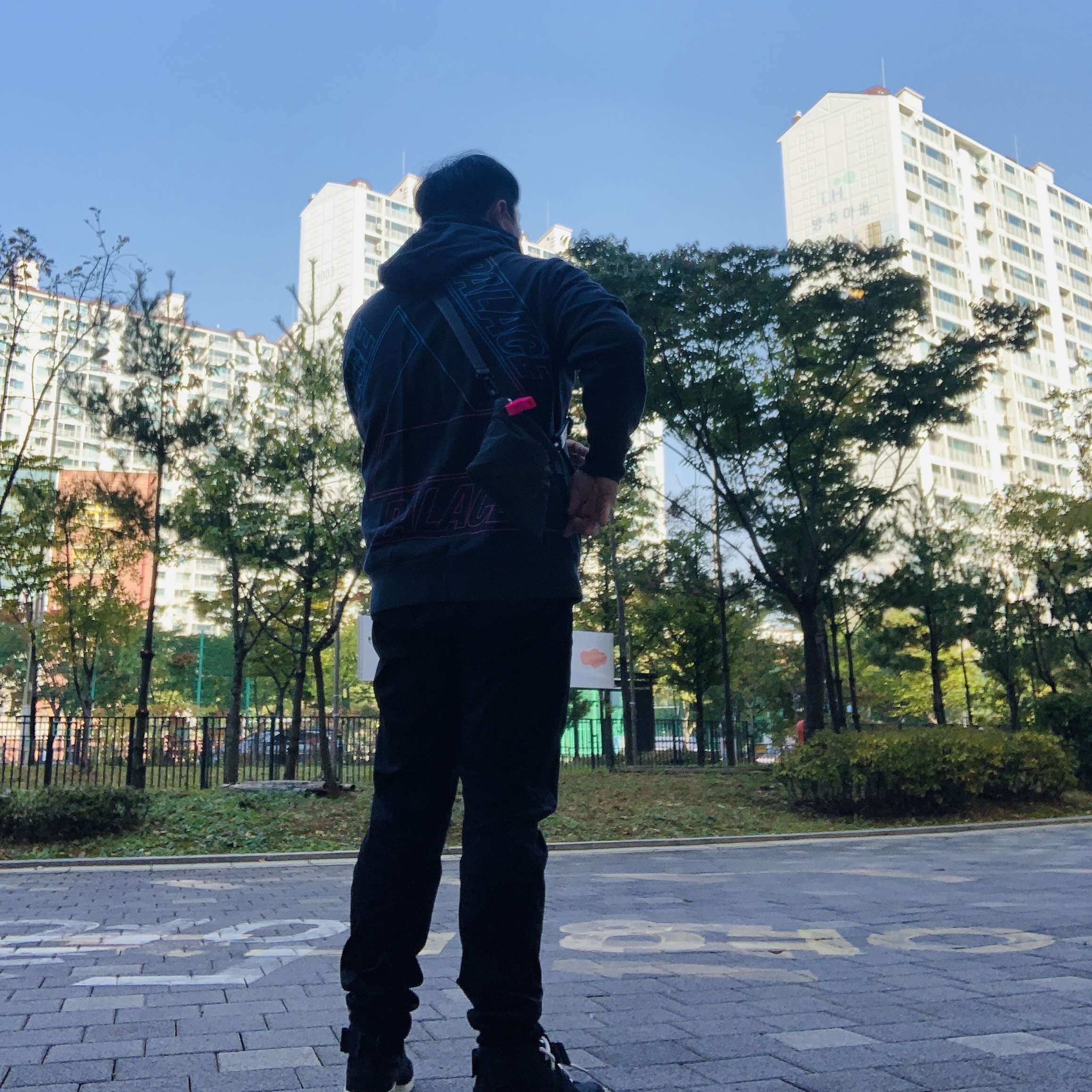 Nike x Fear of God Air Fear of God Raid Black 착용 스타일