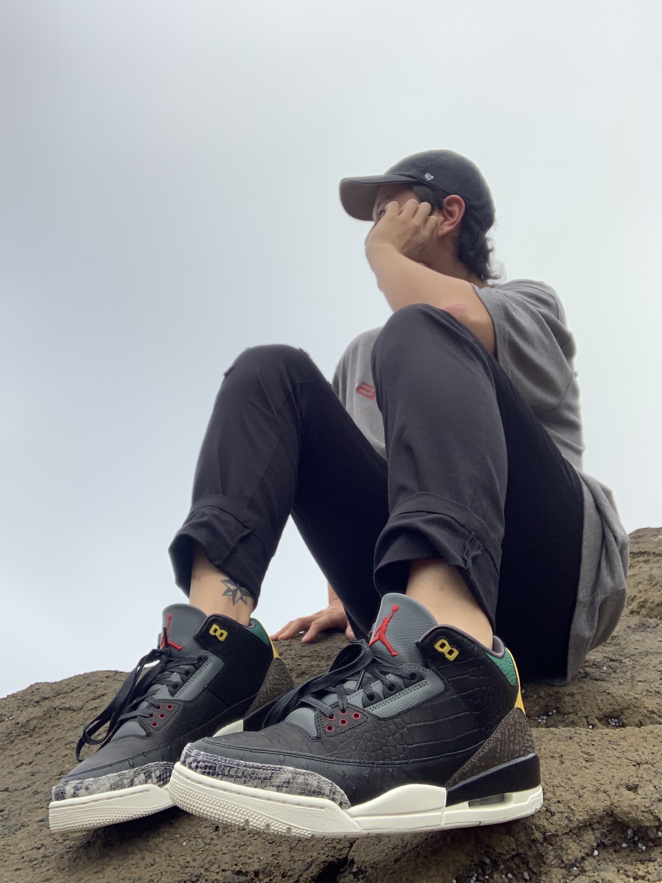 Jordan 3 Retro SE Animal Instinct 2.0 착용 스타일