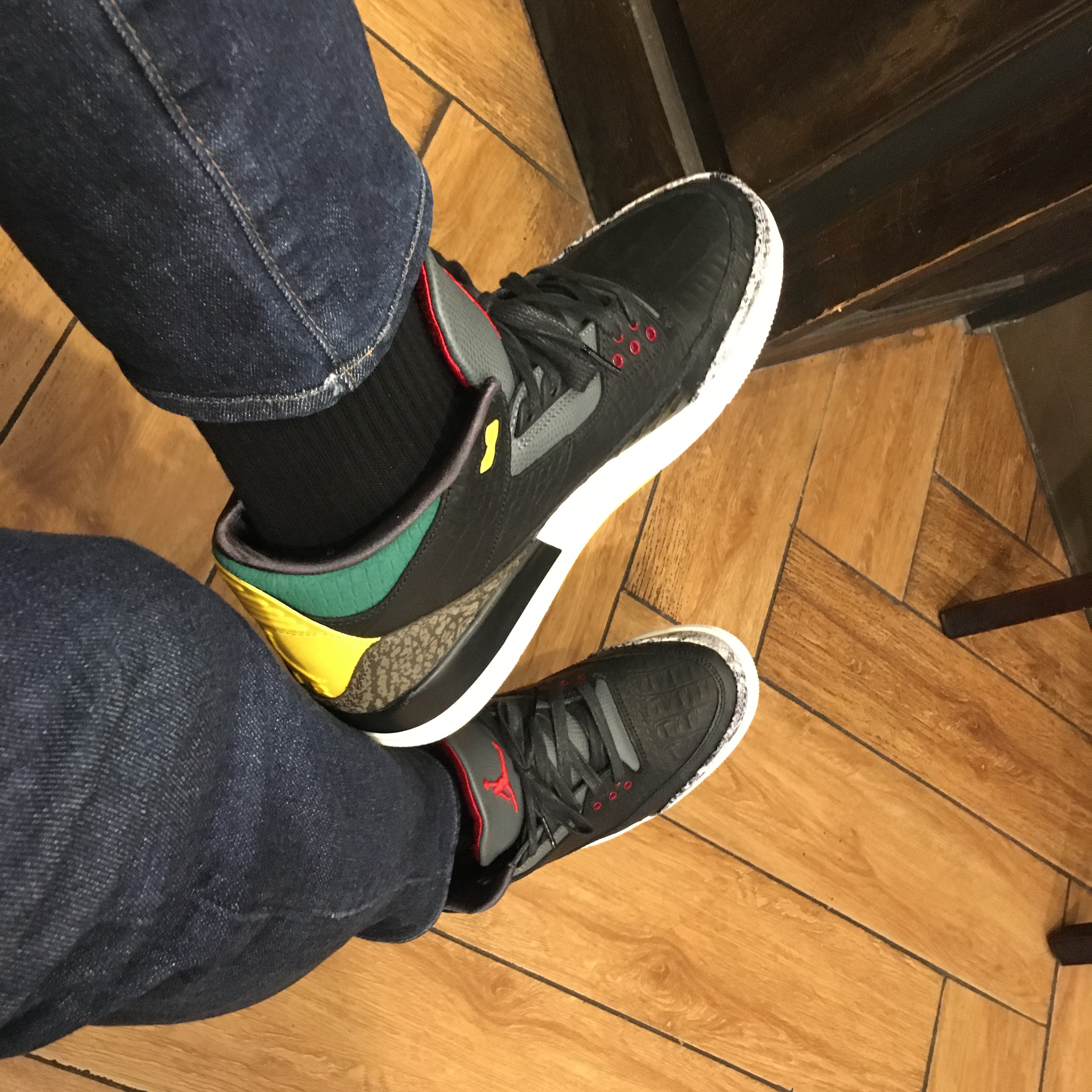 Jordan 3 Retro SE Animal Instinct 2.0 착용 스타일 - 3
