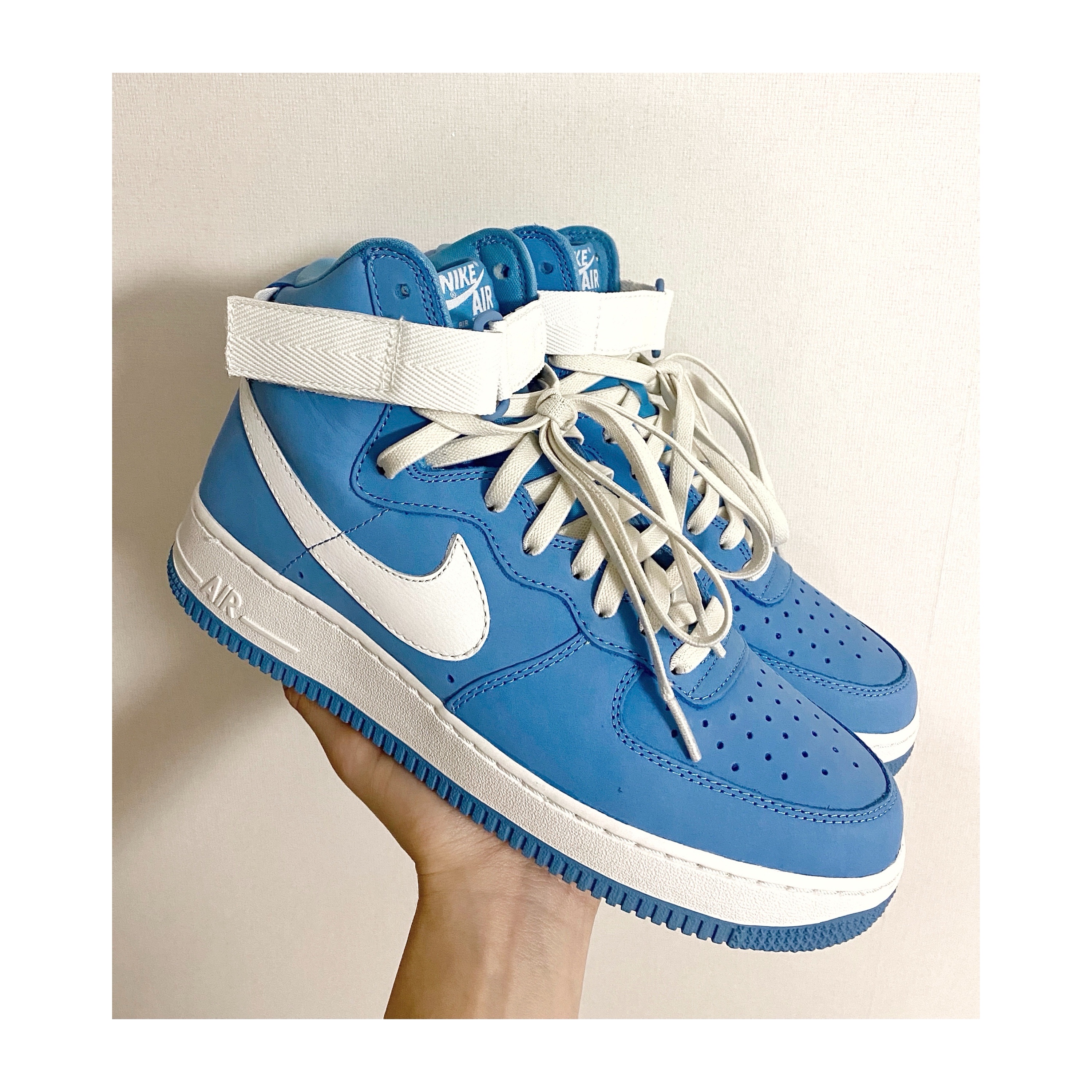 Nike x 1017 Alyx 9SM Air Force 1 High Triple White 2020 착용 스타일