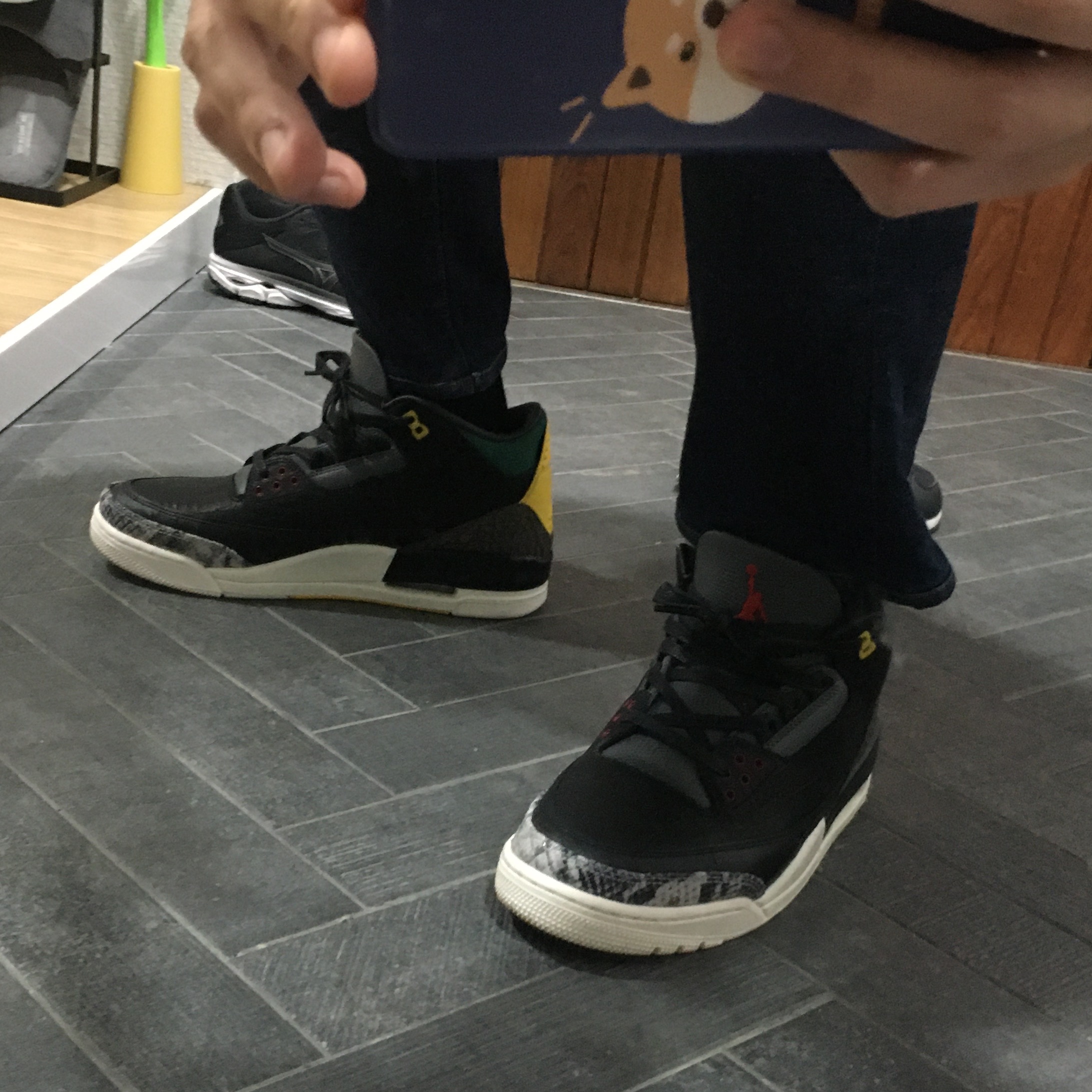 Jordan 3 Retro SE Animal Instinct 2.0 착용 스타일 - 1