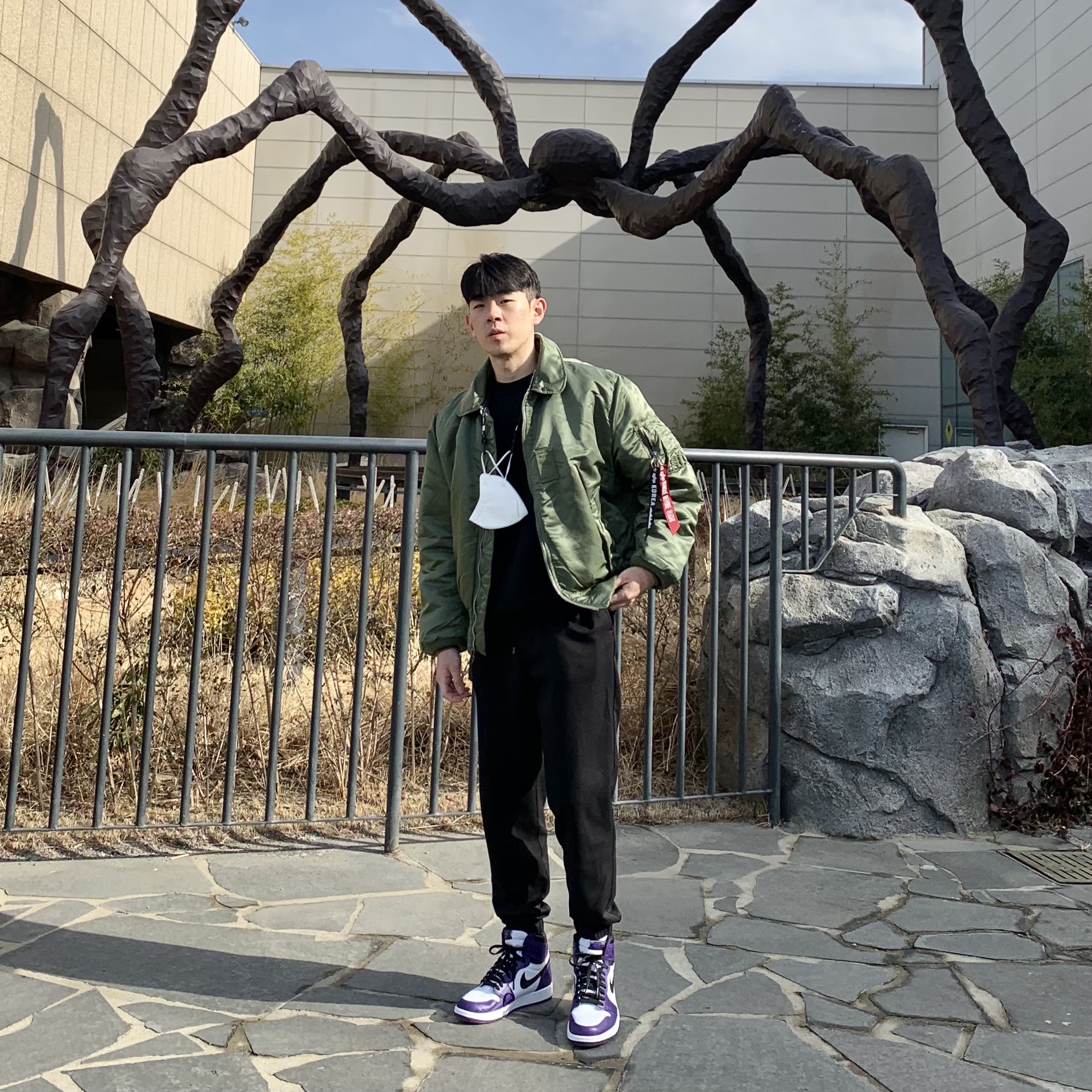 Jordan 1 Retro High OG Court Purple 2020 착용 스타일