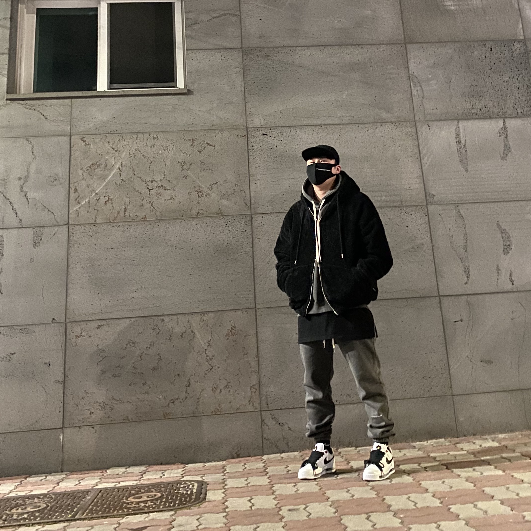 Nike x Peaceminusone Air Force 1 Low Para-Noise 2.0 착용 스타일