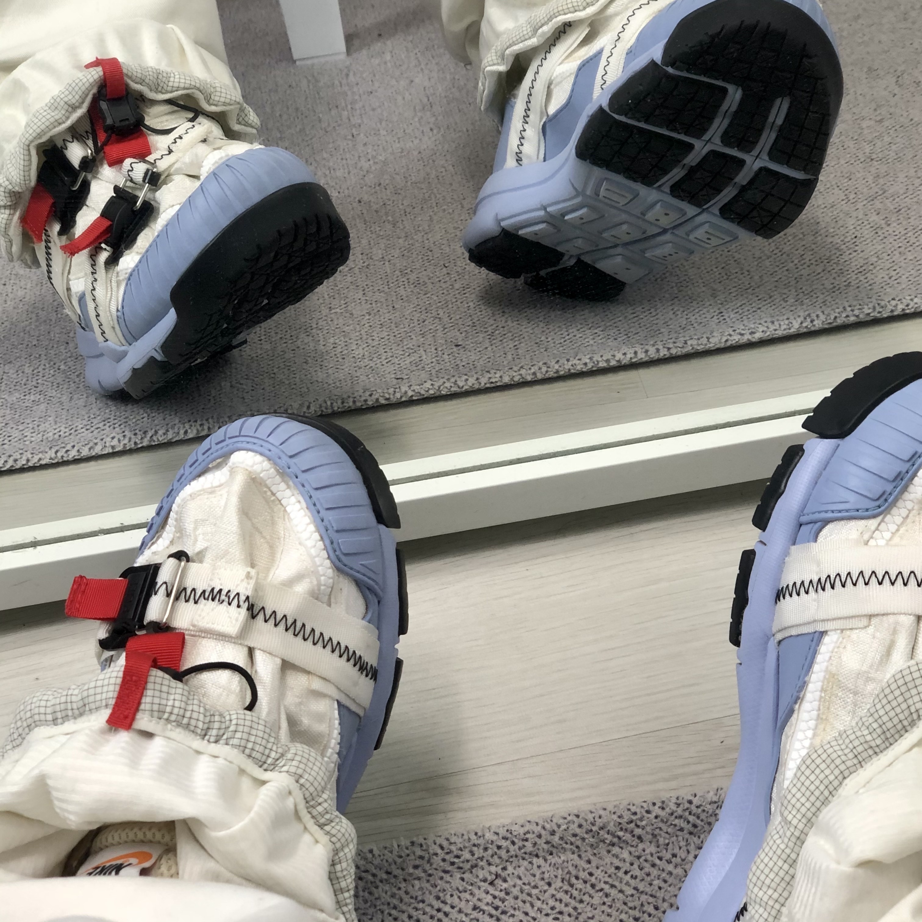 Nike x Tom Sachs Mars Yard Overshoe 3.0, Supreme x Stone Island Corduroy Jacket Stone - 20FW 착용 스타일 - 4