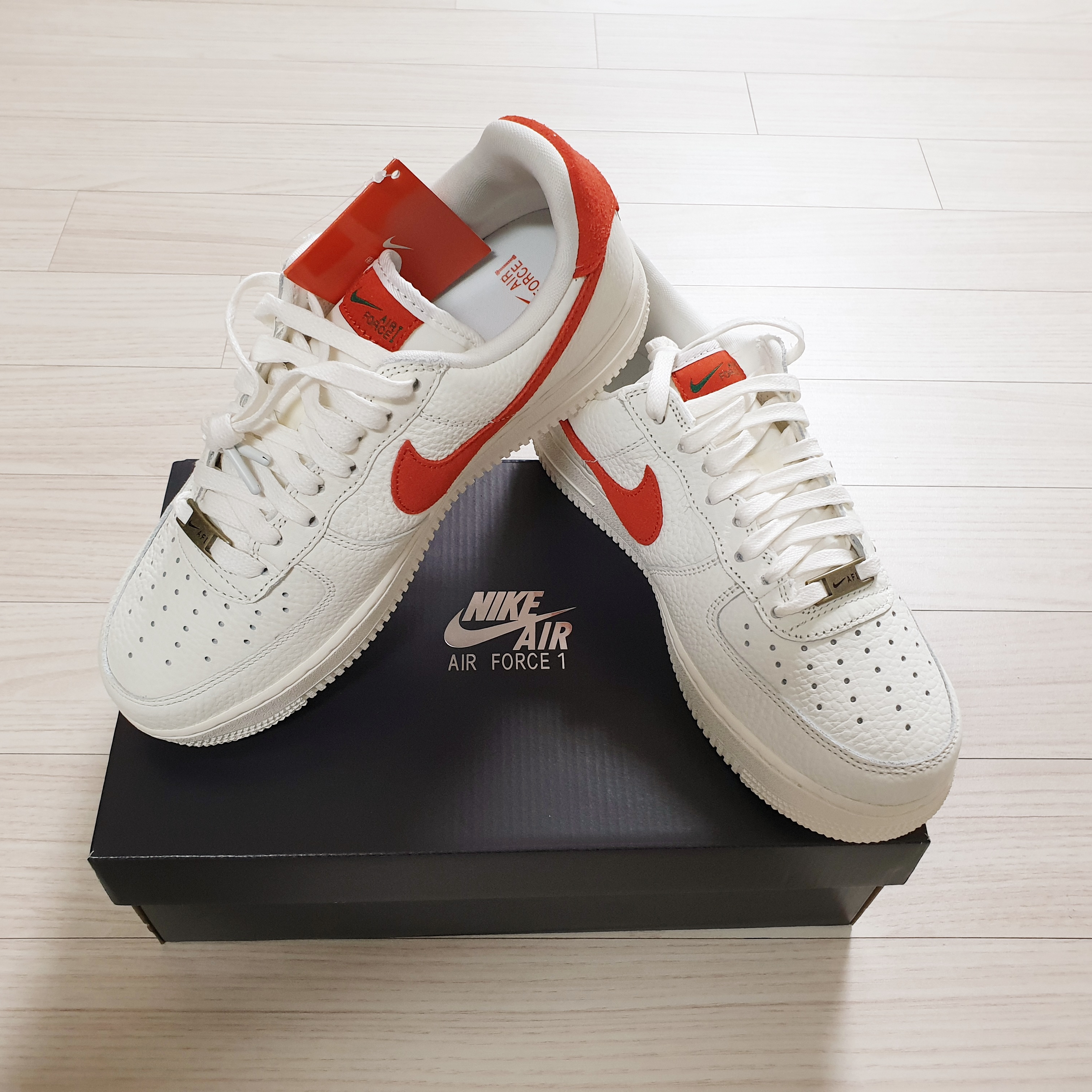Nike Air Force 1 '07 Craft Mantra Orange 착용 스타일