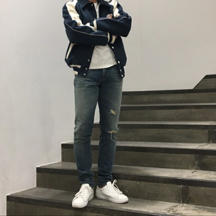 Common Projects Original Achilles Low White 착용 스타일