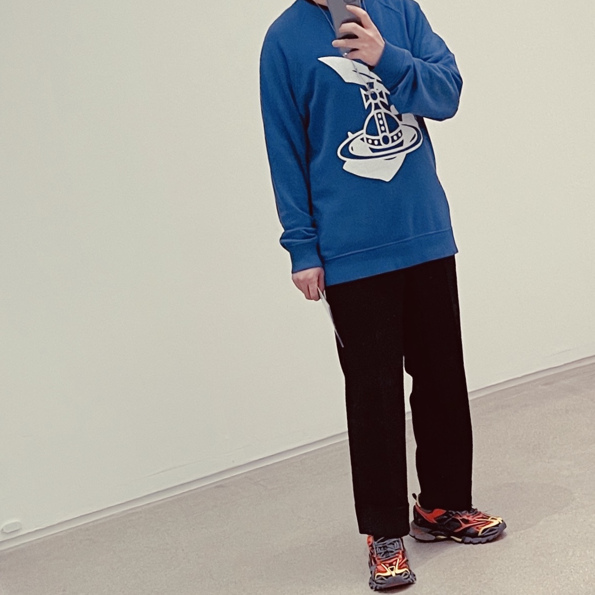 Balenciaga Track.2 Sneakers Multi-Color 착용 스타일