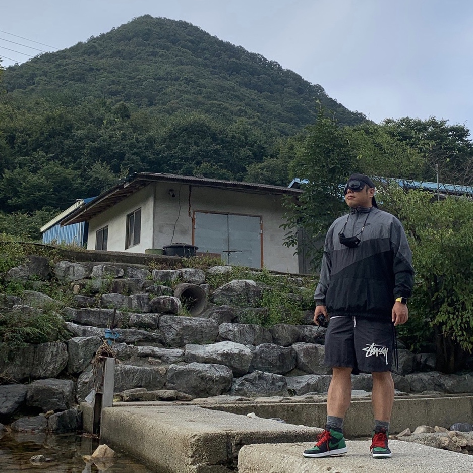 Jordan 1 Retro High OG Pine Green Black, Nike x Stussy Water Shorts Off Noir 착용 스타일