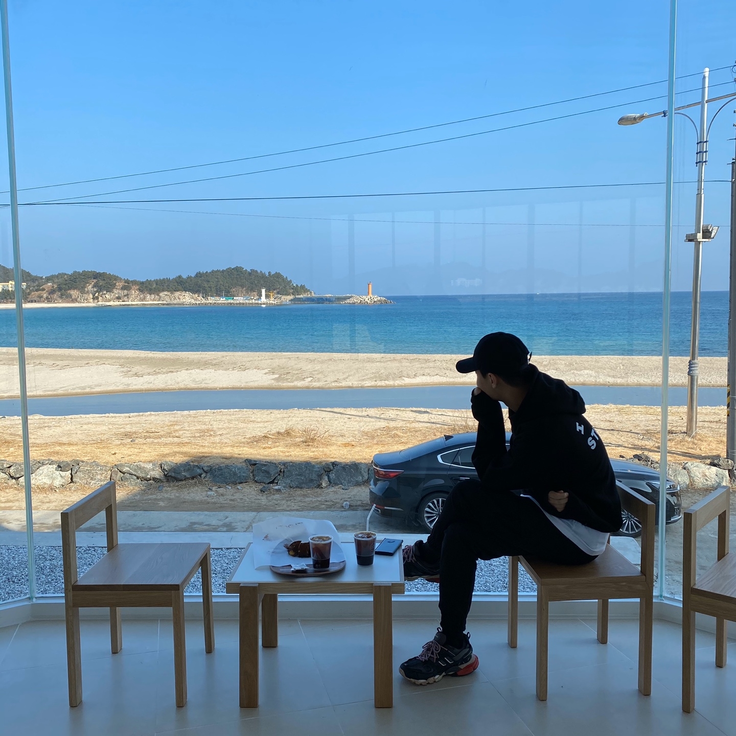 Balenciaga Track Sneakers Black Red 2019 착용 스타일
