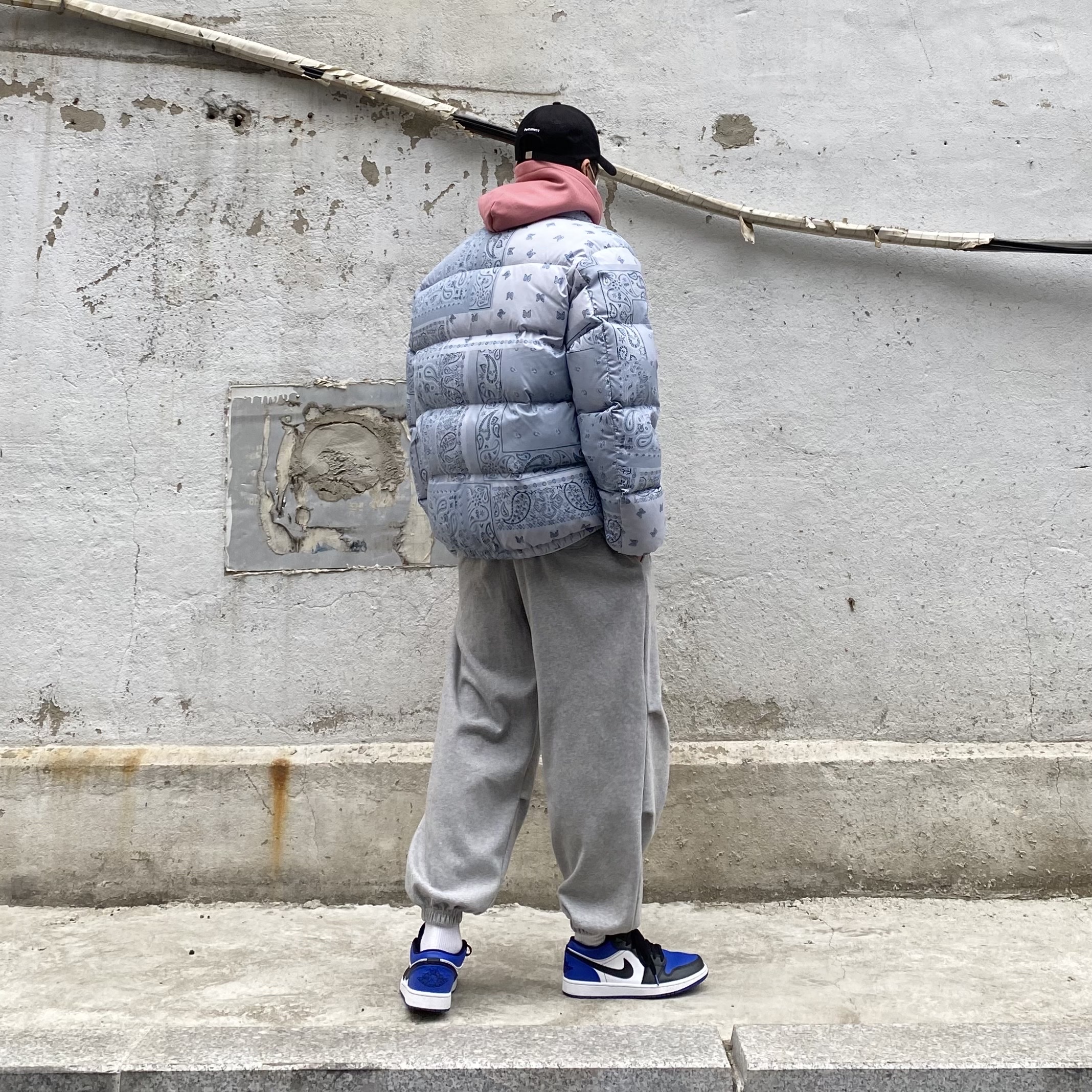 (GS) Jordan 1 Low Royal Toe 착용 스타일 - 3