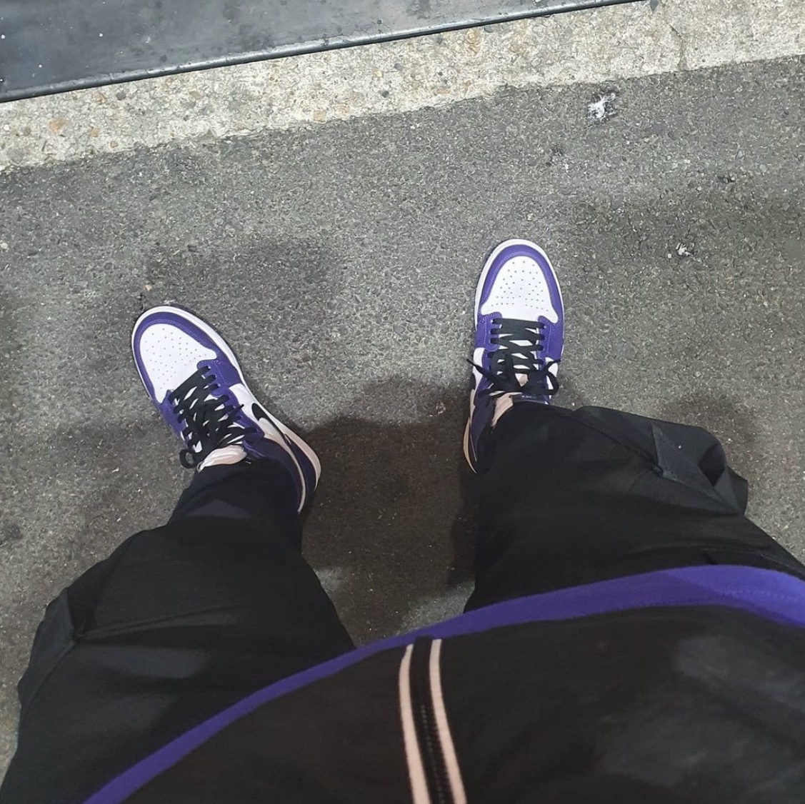 Jordan 1 Retro High OG Court Purple 2020 착용 스타일