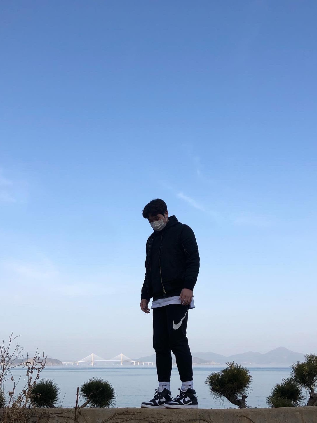 Nike x Ambush Dunk High Black 착용 스타일