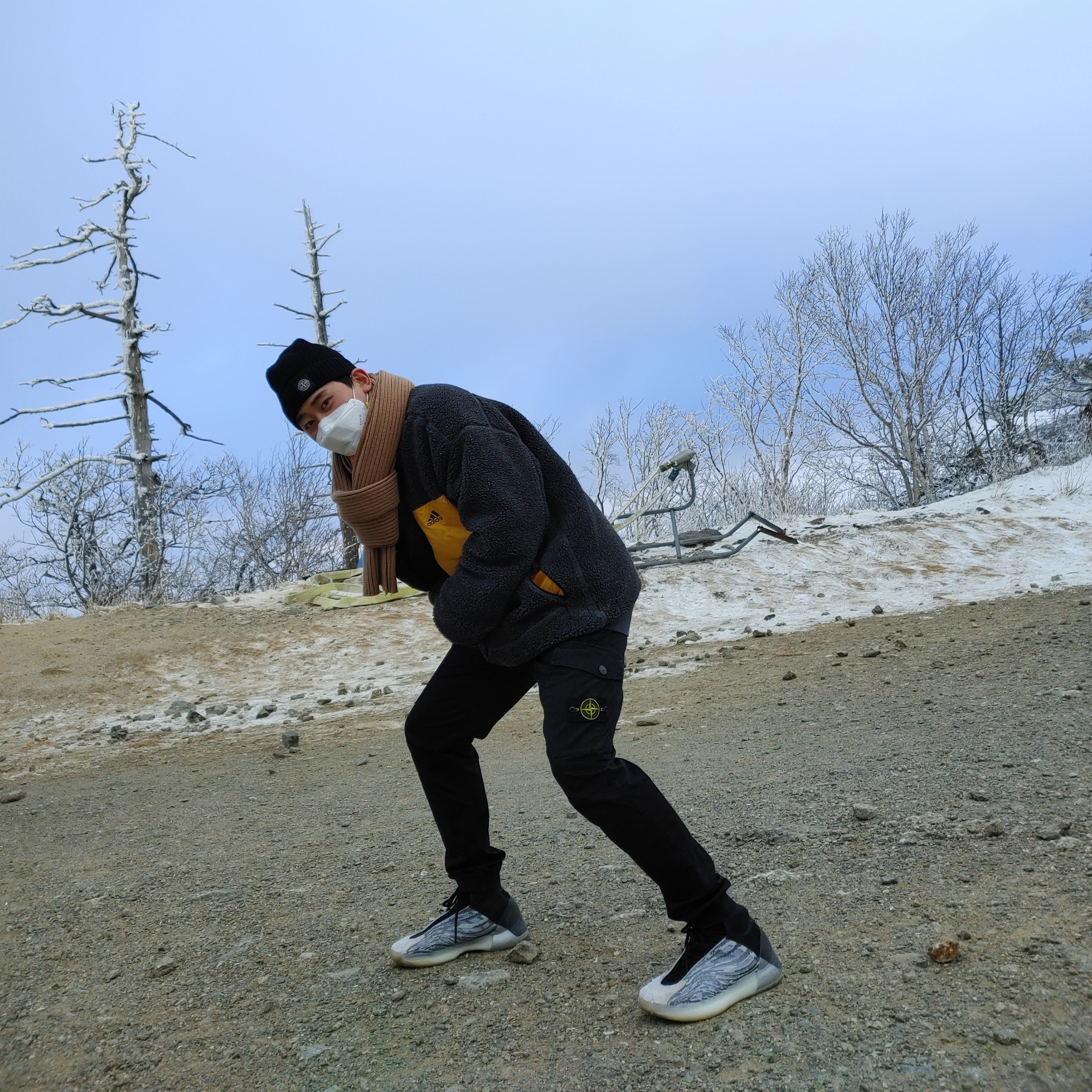 Adidas Yeezy QNTM Lifestyle 착용 스타일