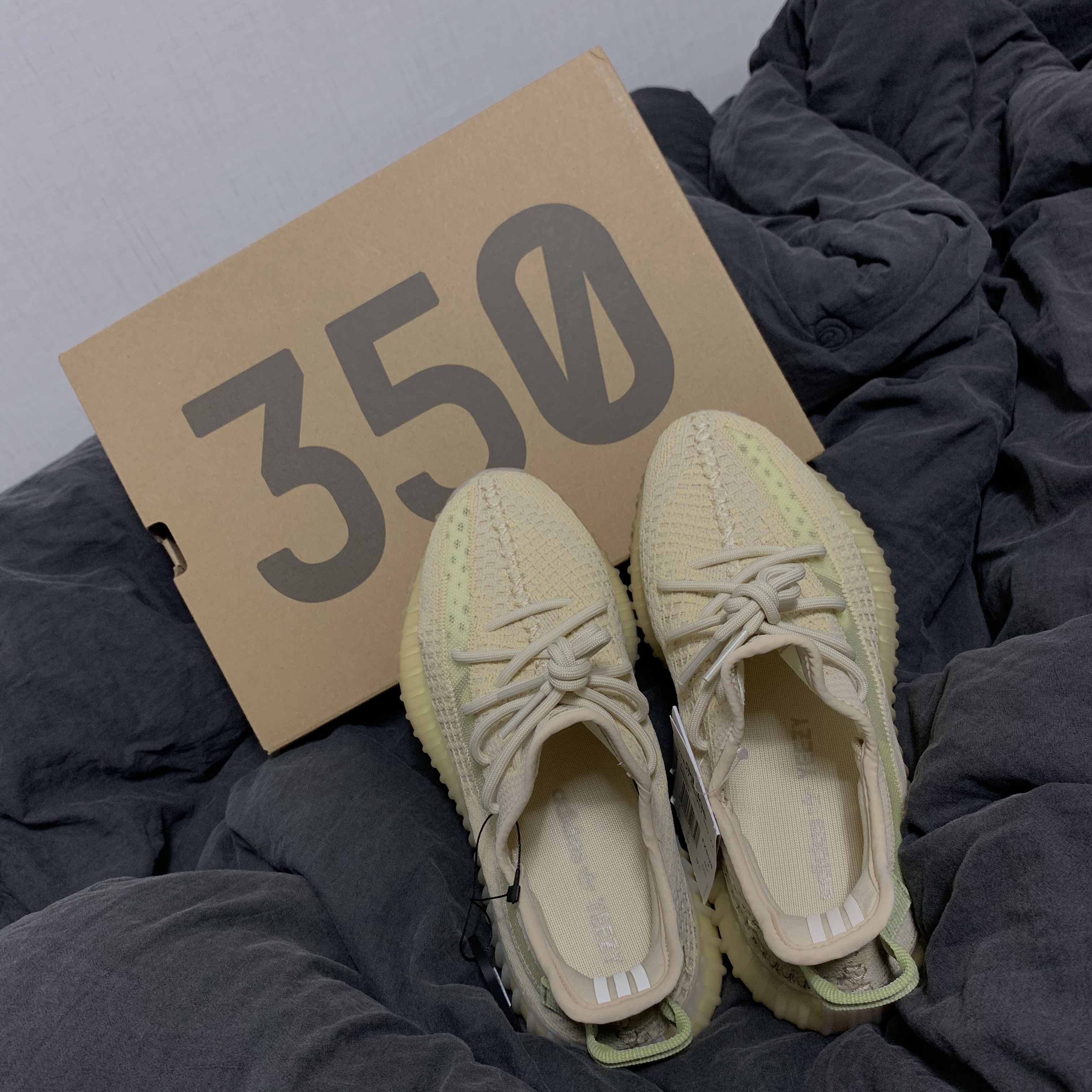 Adidas Yeezy Boost 350 V2 Flax 2020 착용 스타일