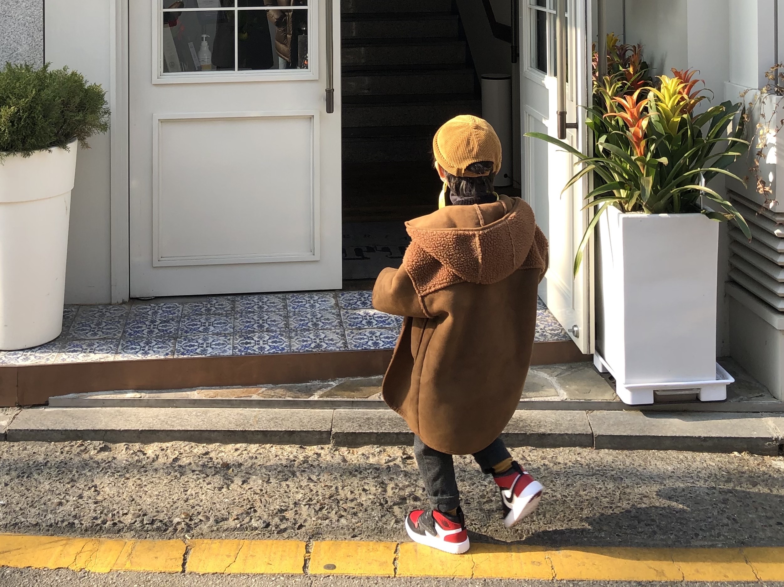 (TD) Sky Jordan 1 Bred 착용 스타일 - 3