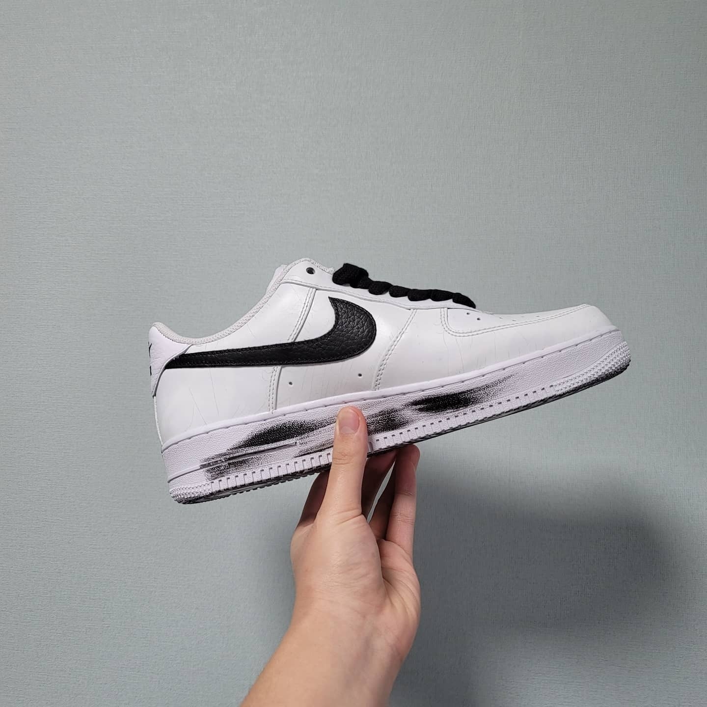 Nike x Peaceminusone Air Force 1 Low Para-Noise 2.0 착용 스타일 - 1