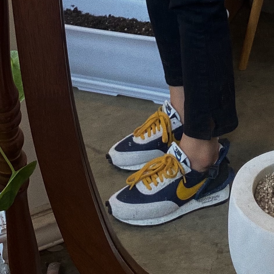 (W) Nike x Undercover Daybreak Obsidian 착용 스타일