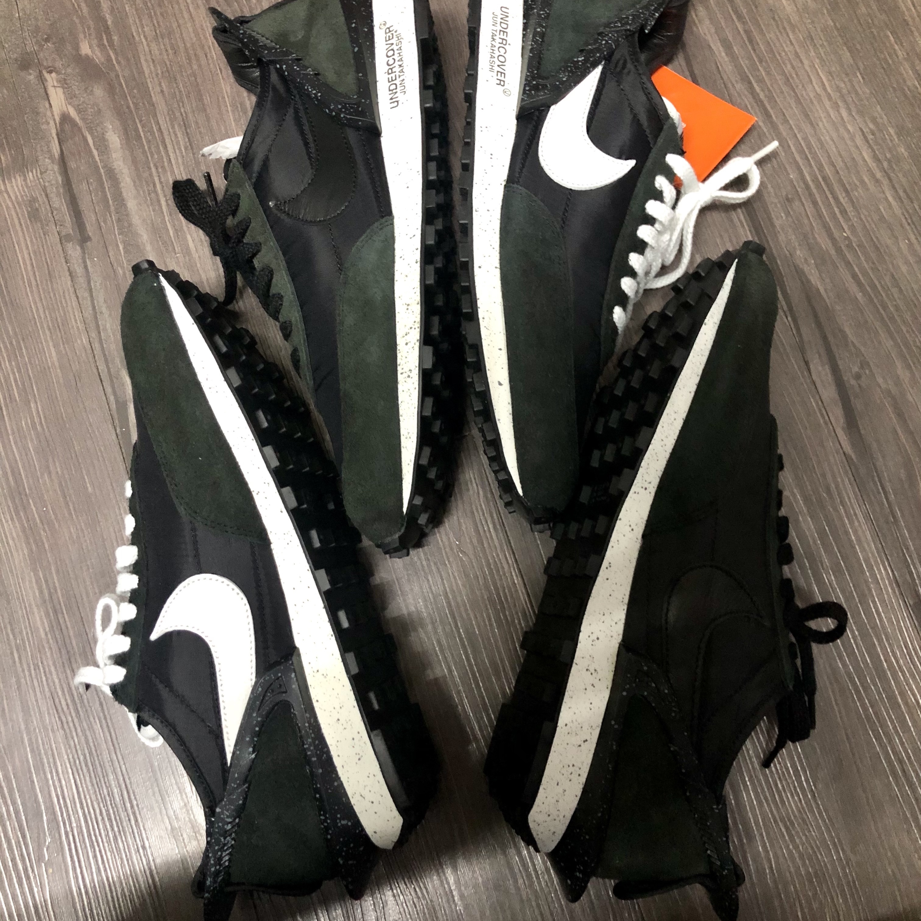 (W) Nike x Undercover Daybreak Black Sail, Nike x Undercover Daybreak Black 착용 스타일