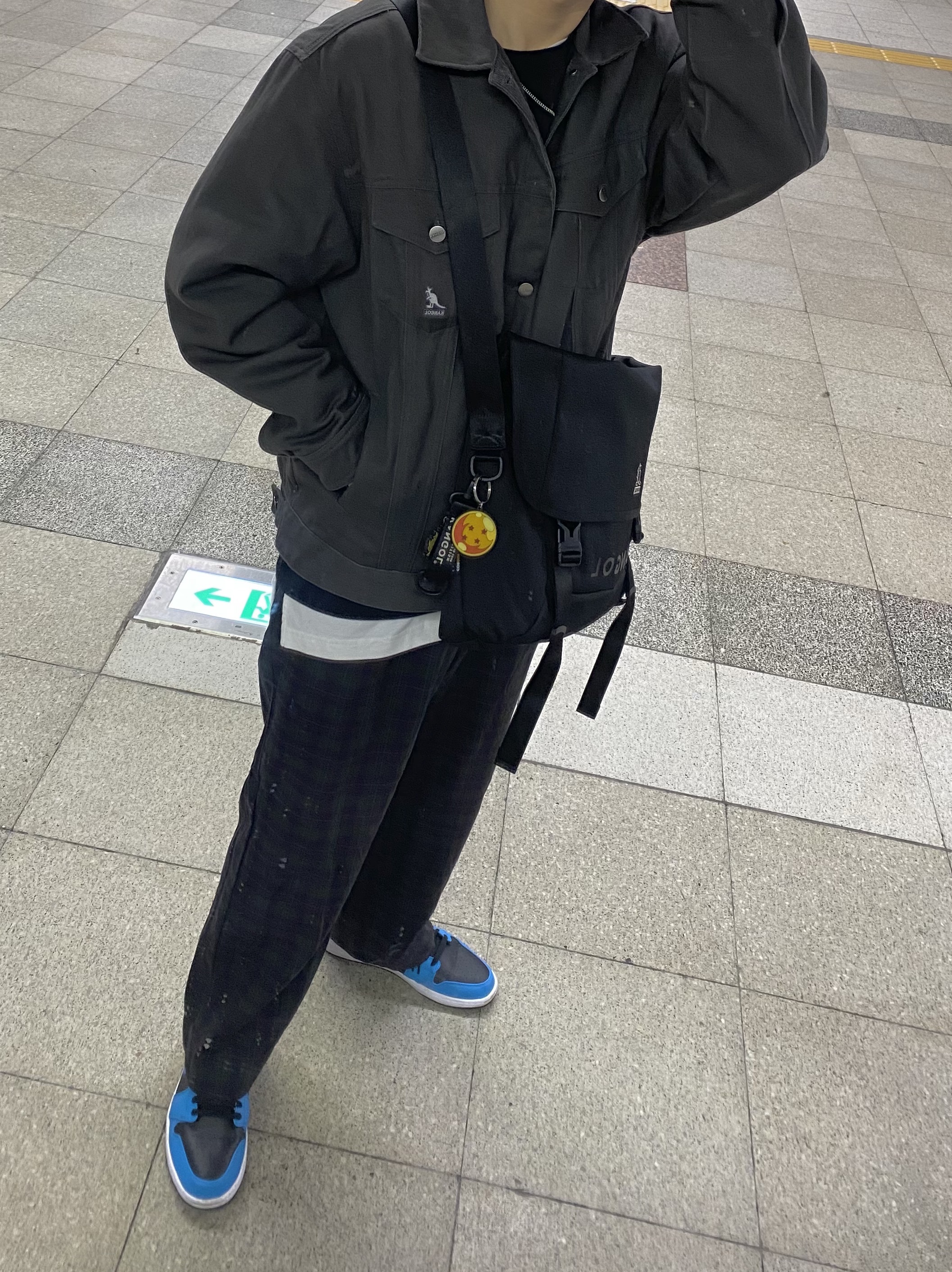 Jordan 1 Low Laser Blue 착용 스타일