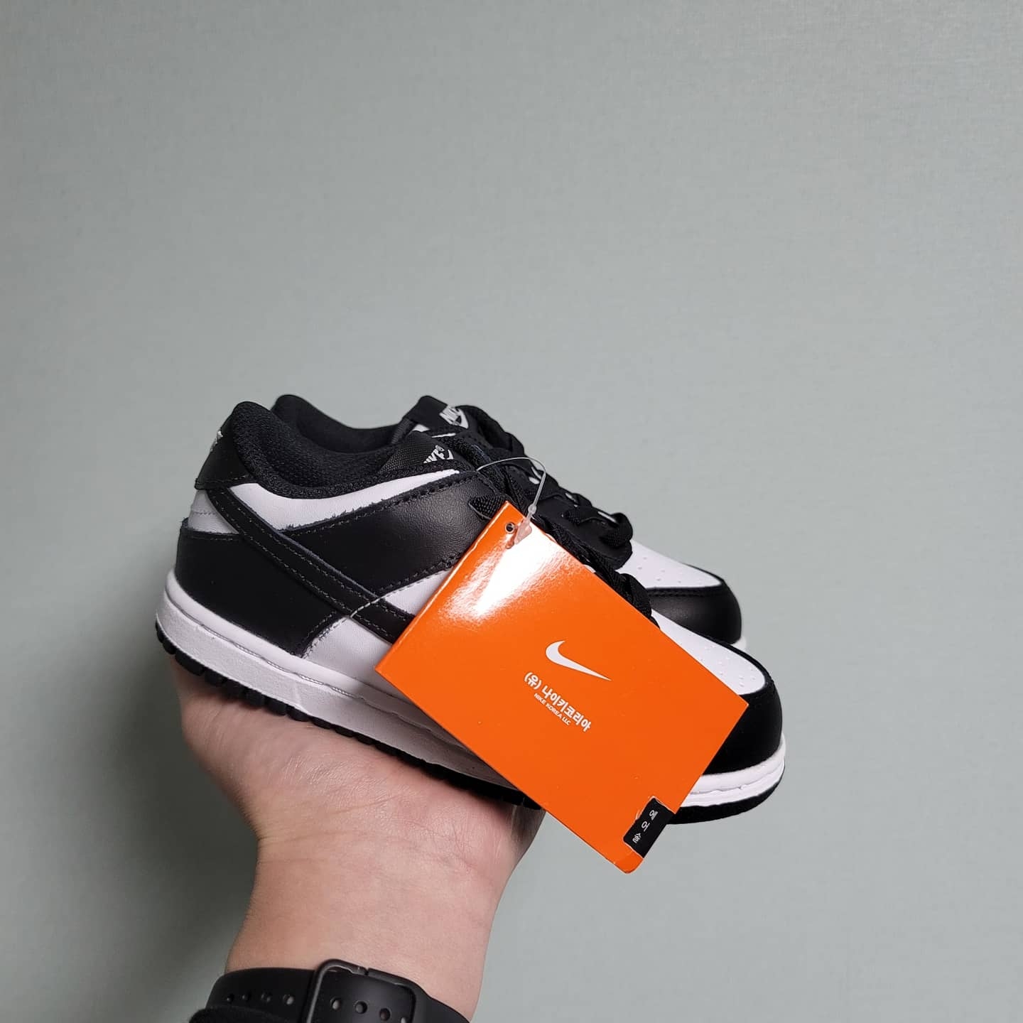 (TD) Nike Dunk Low Black, Balenciaga Triple S Split Brack Grey 2018 착용 스타일 - 4